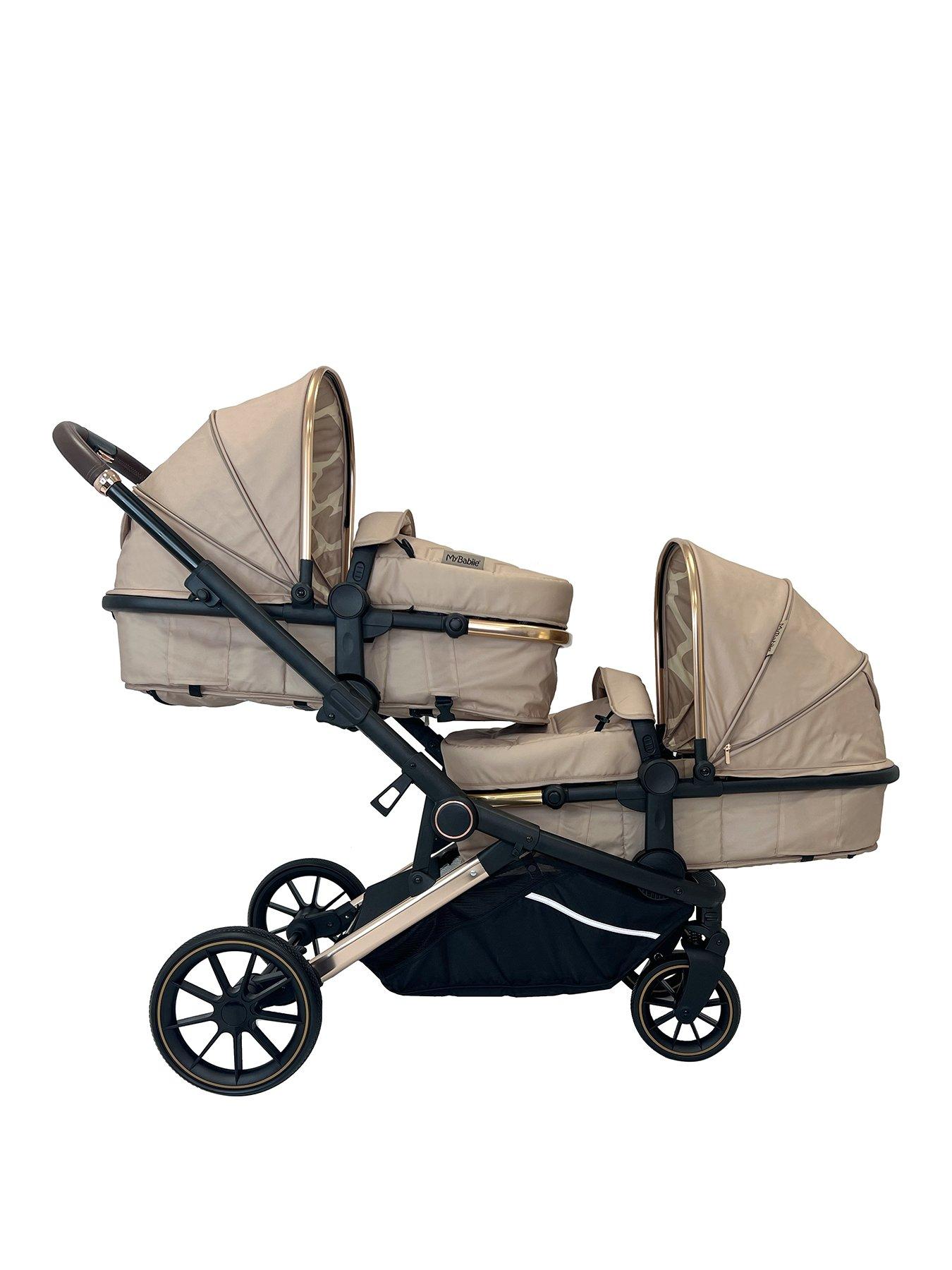 undefined MB33 Tandem Pushchair Dani Dyer - Beige