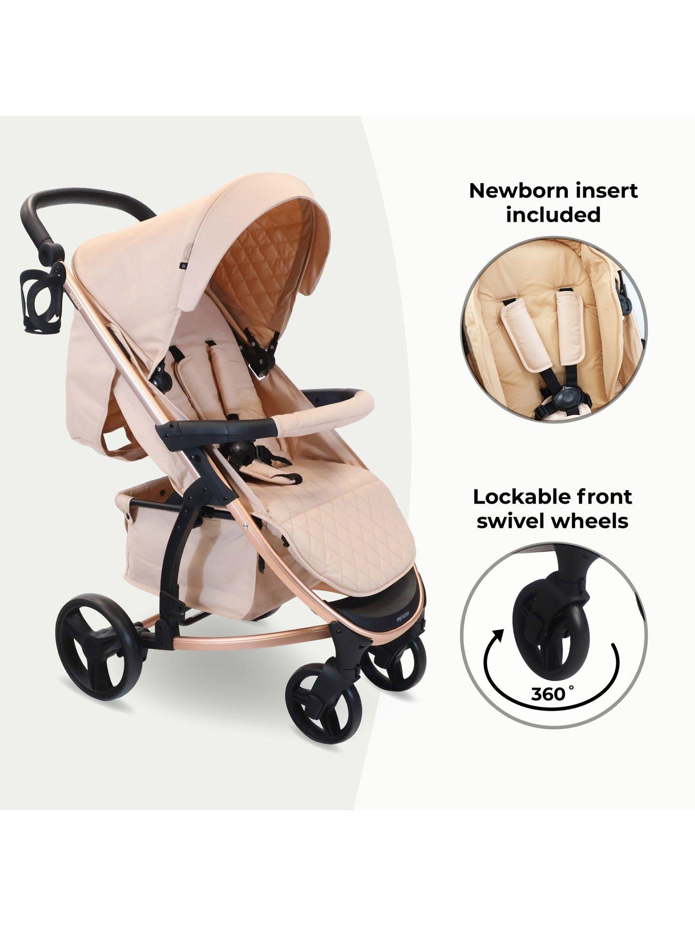 Rose Gold Billie Faiers Buggy Rose Gold Pushchair Pram My Babiie