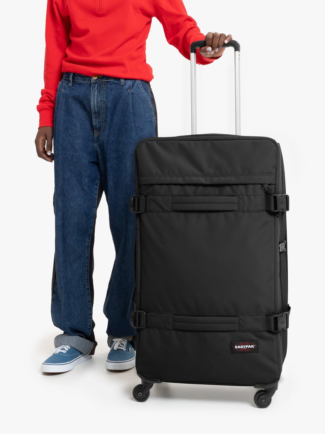Large Suitcase Black Wheel Suitcase Eastpak TRANSIT'R 4-Wheel
