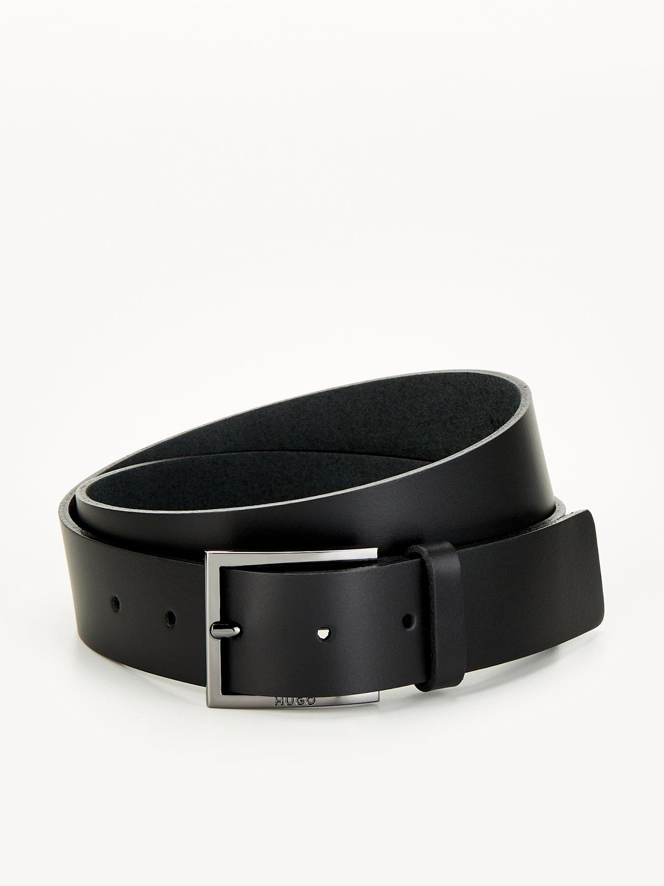 HUGO Geek_sz35 Leather Belt