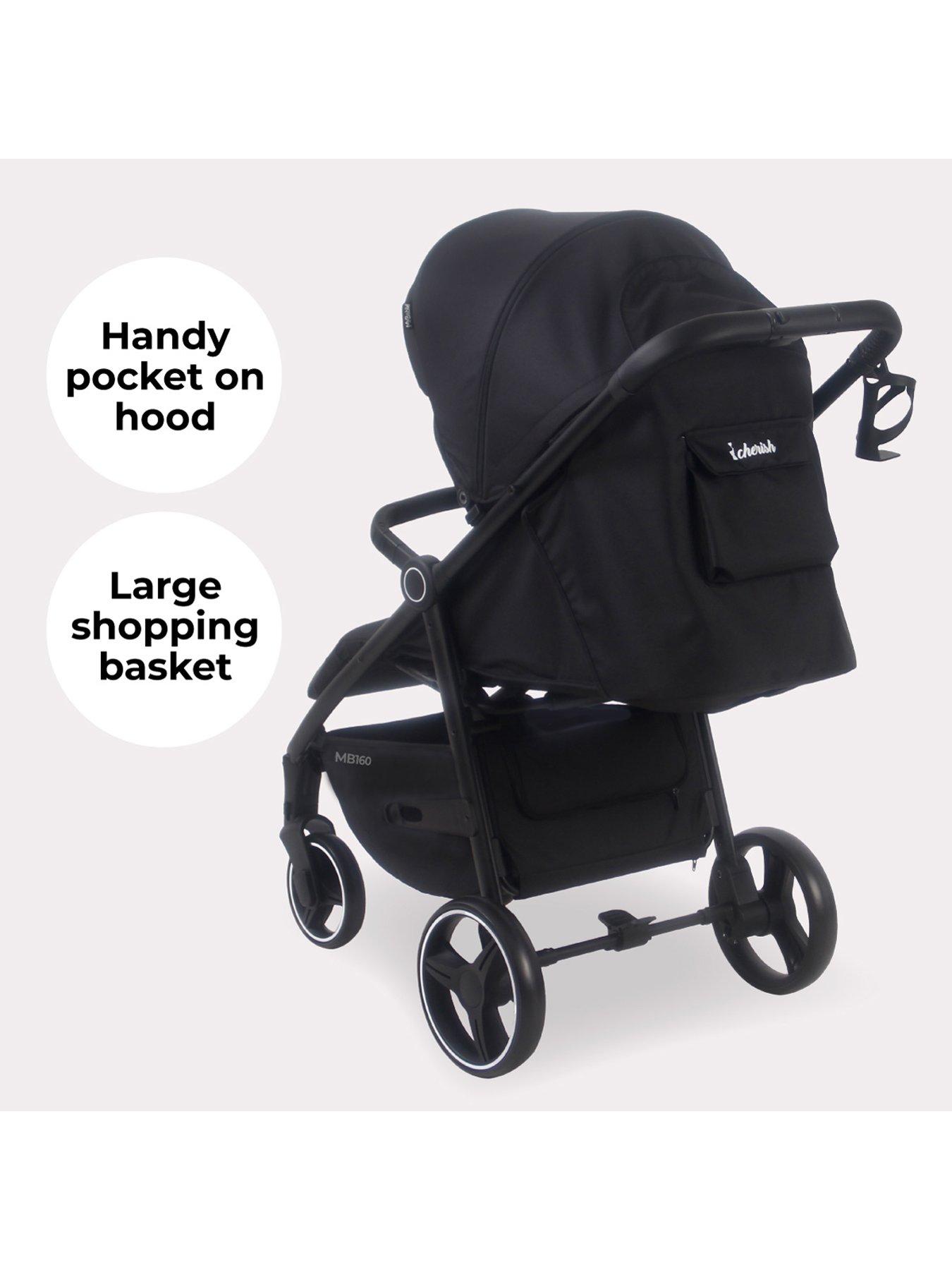 My Babiie MB160 Plus Pushchair - Black Leopard | Littlewoods