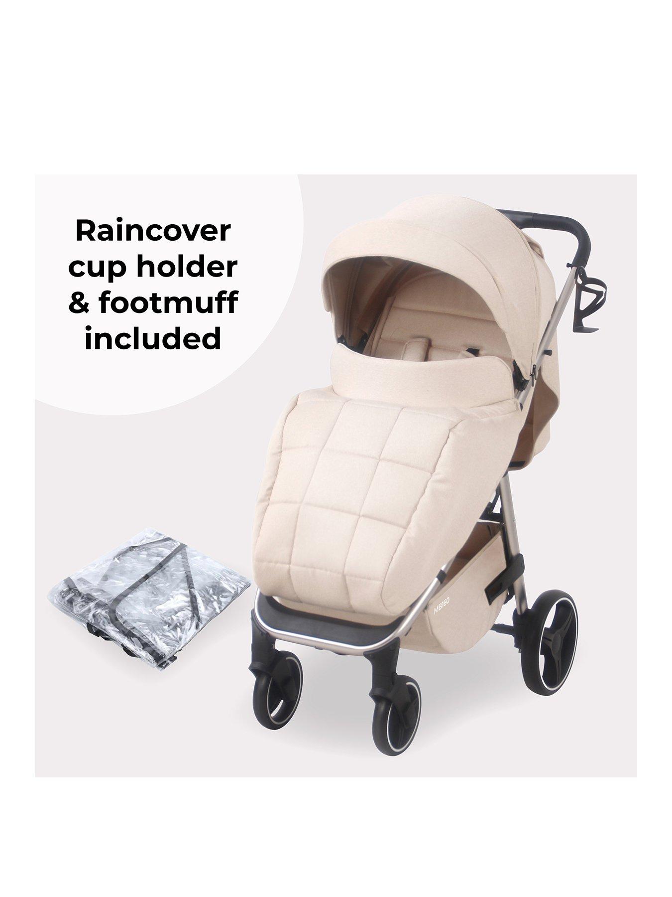 Image 2 of 8 of My Babiie MB160 Plus Pushchair - Oatmeal