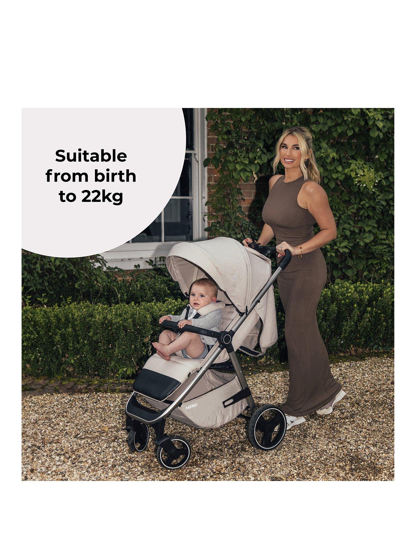 Image 3 of 8 of My Babiie MB160 Plus Pushchair - Oatmeal
