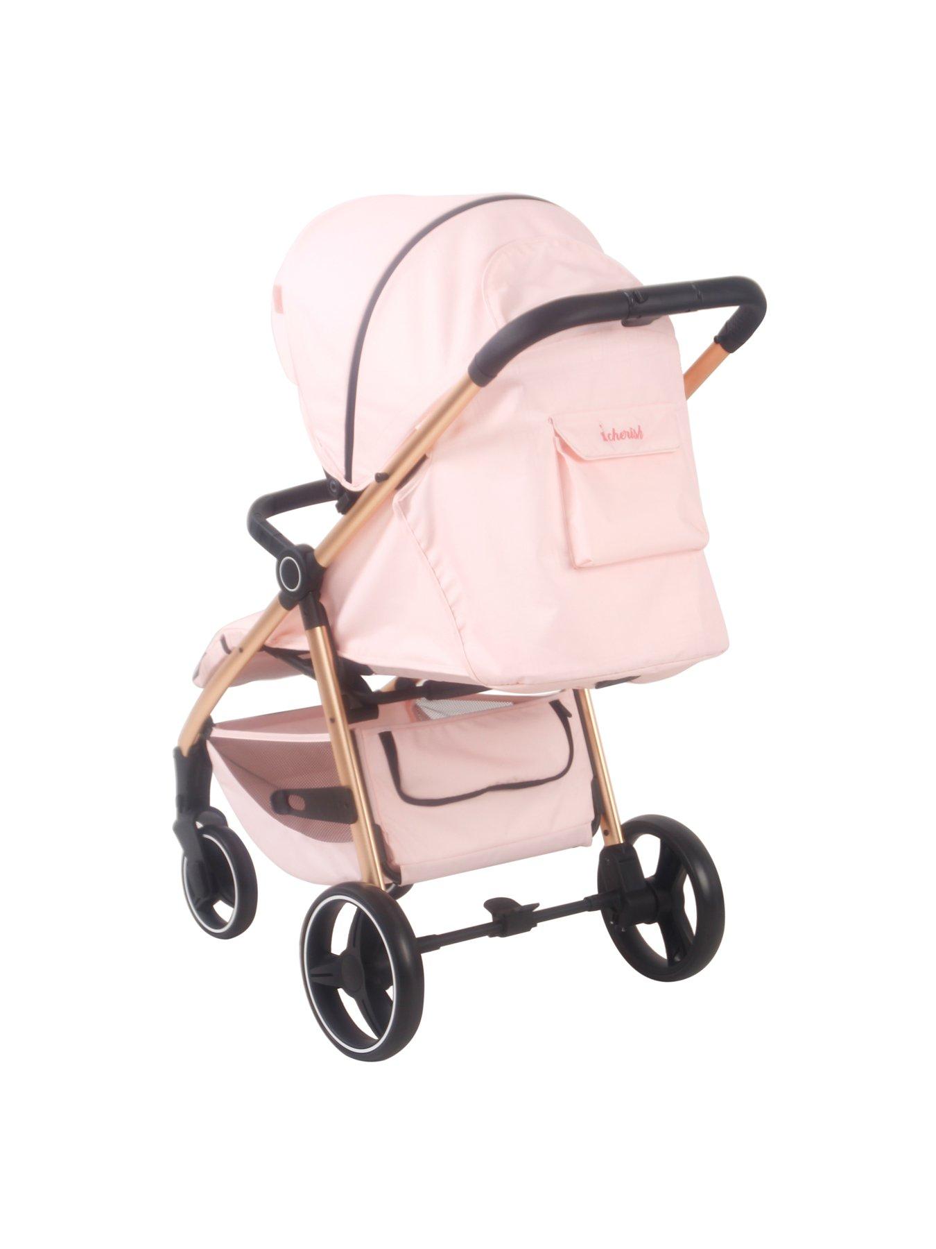 Image 3 of 6 of My Babiie MB160 Dani Dyer Pushchair - Pink Plaid