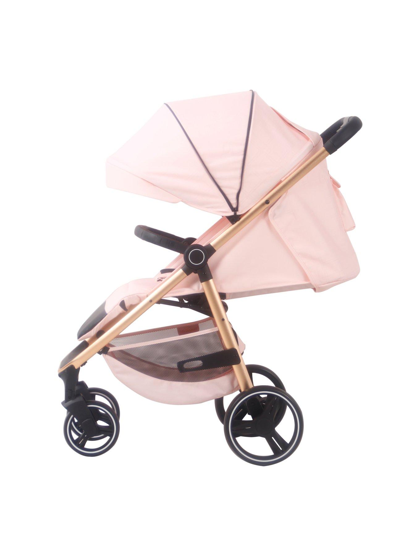 Image 4 of 6 of My Babiie MB160 Dani Dyer Pushchair - Pink Plaid