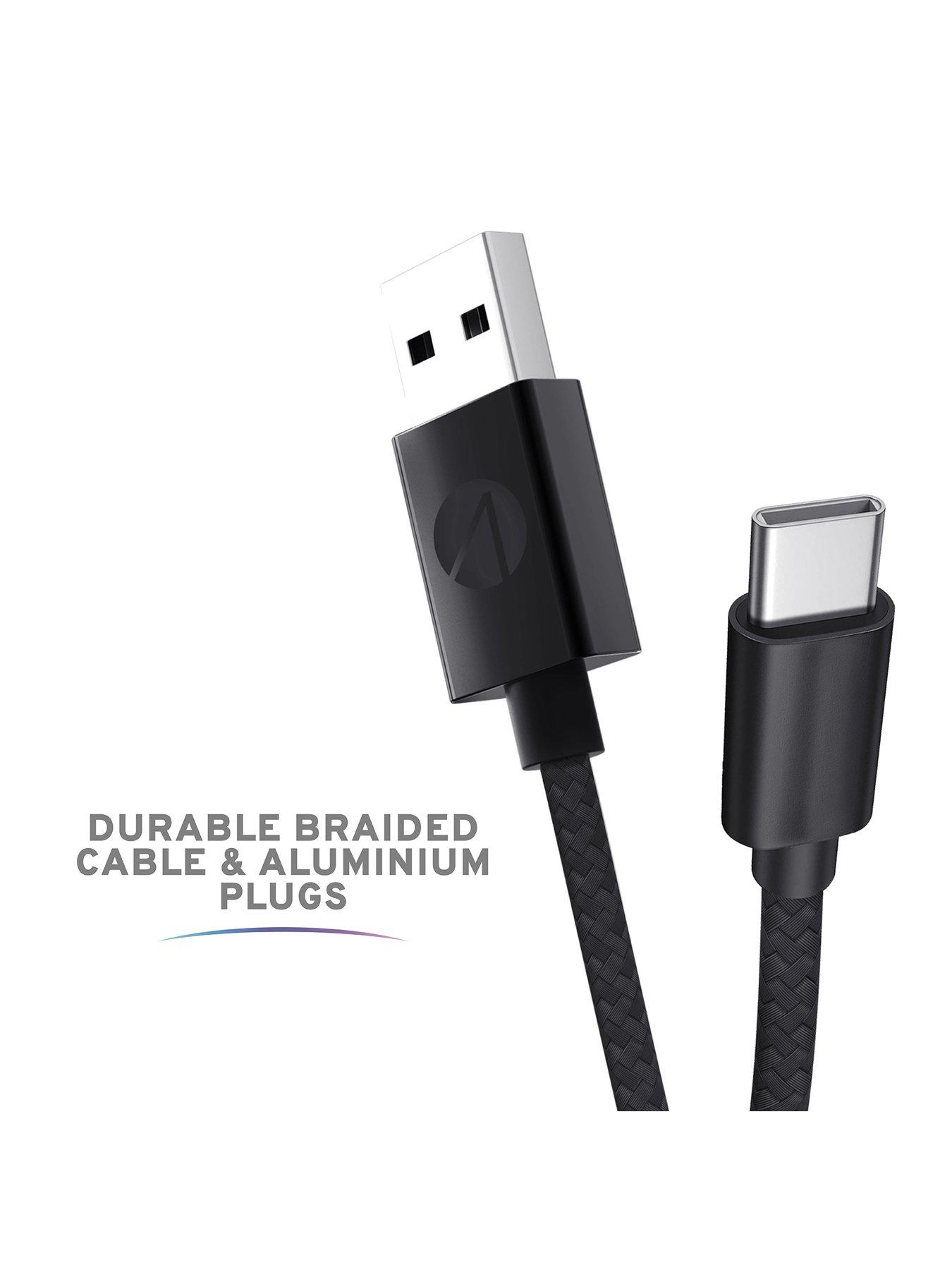 Image 4 of 7 of Stealth USB-C Charge and &amp; Data Cables - Twin Pack for PSVR2 &amp; PS5