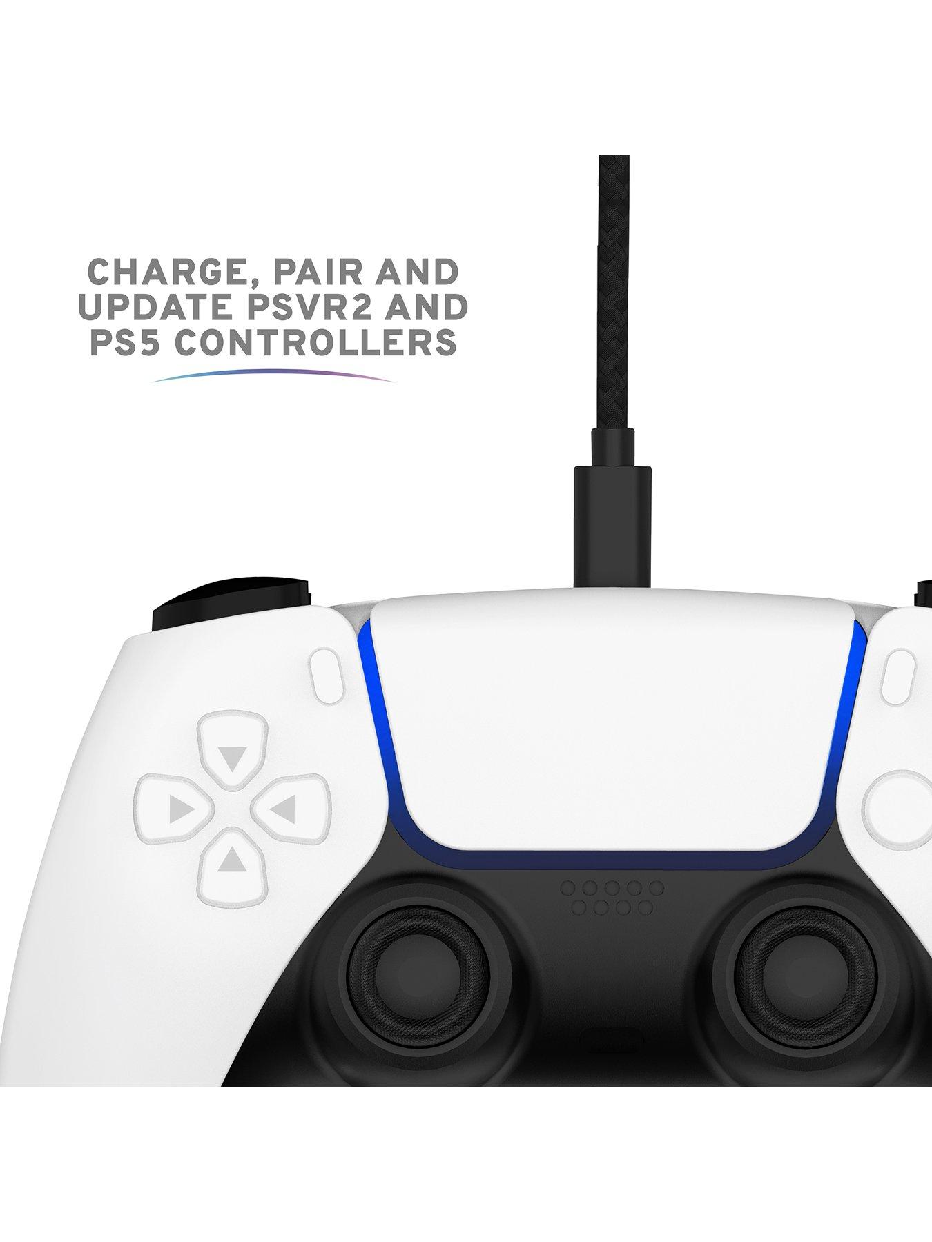Image 5 of 7 of Stealth USB-C Charge and &amp; Data Cables - Twin Pack for PSVR2 &amp; PS5