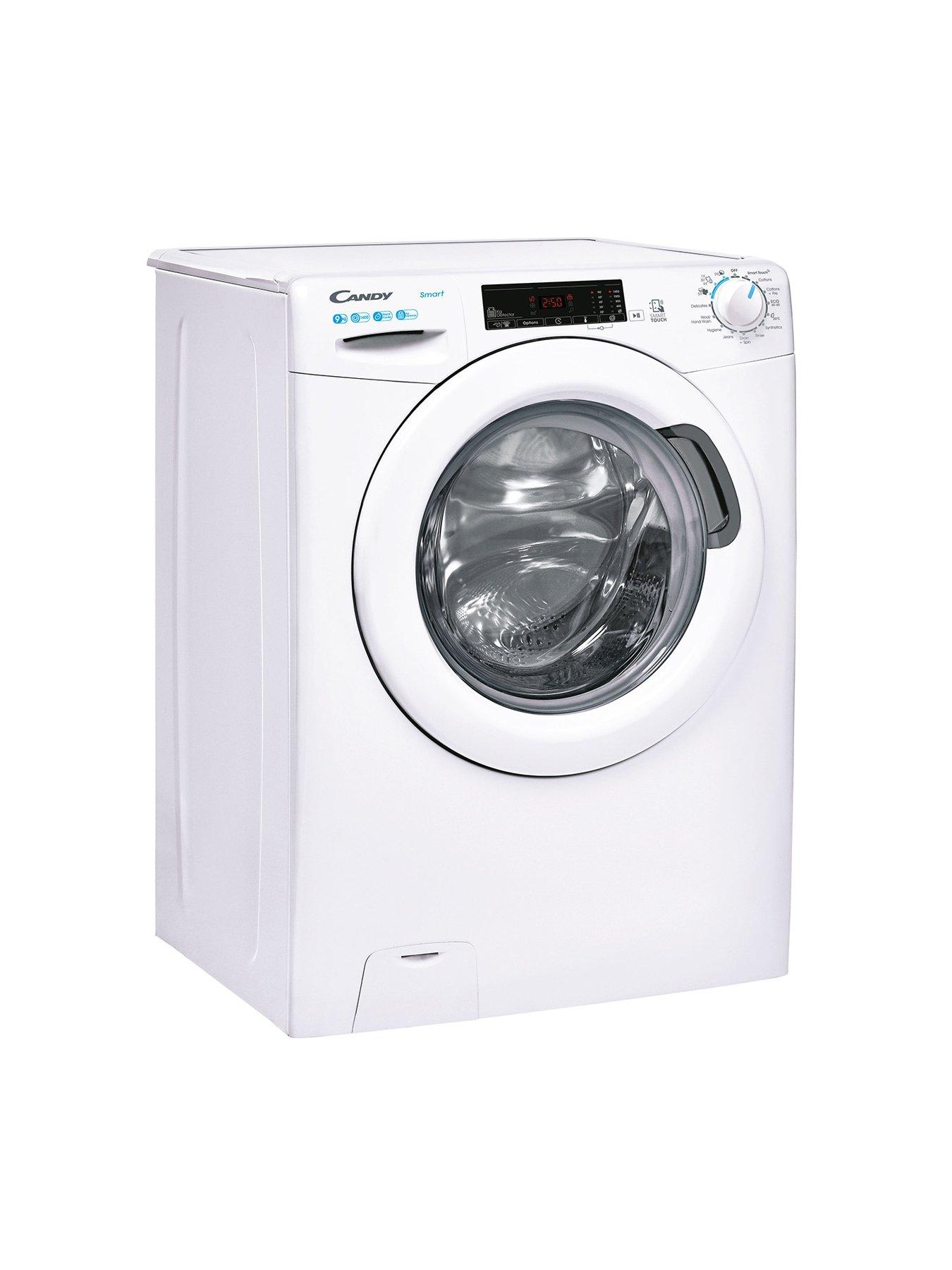  image of candy-cs149tw4-9kg-loadnbsp1400-spin-washing-machine-white