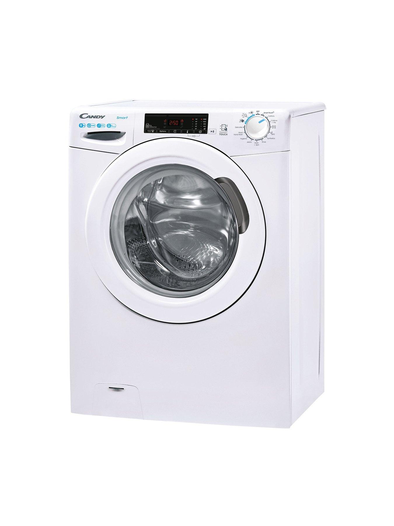 image of candy-cs149tw4-9kg-loadnbsp1400-spin-washing-machine-white