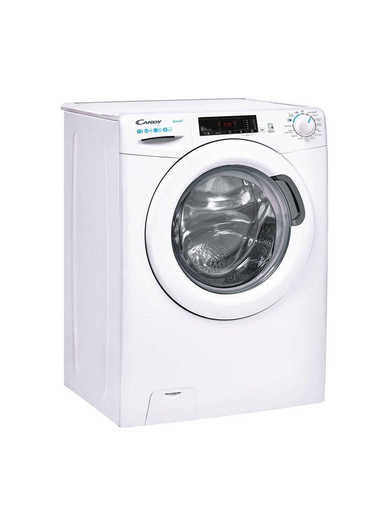  image of candy-cs149tw4-9kg-1400-spin-washing-machine-white