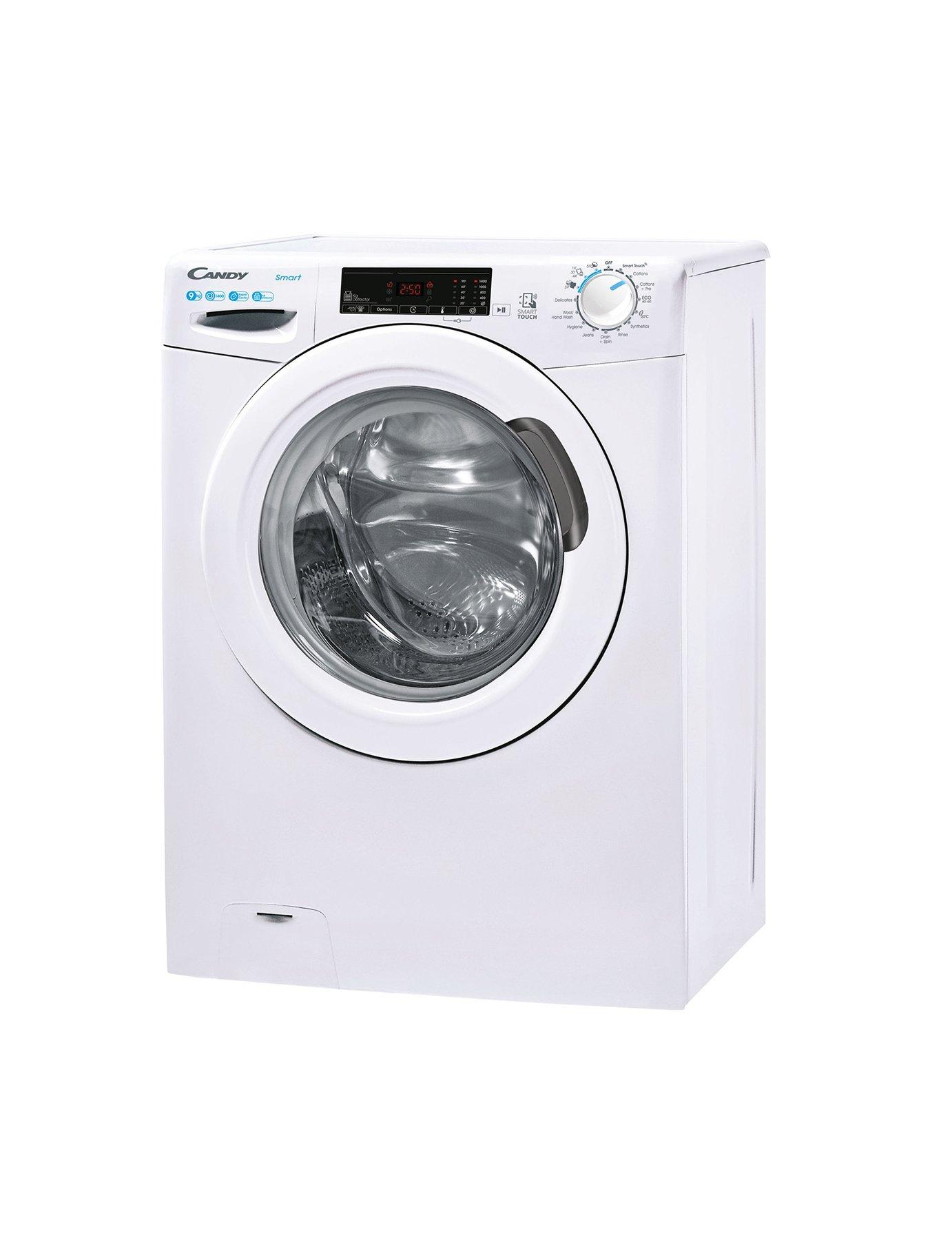  image of candy-cs149tw4-9kg-1400-spin-washing-machine-white