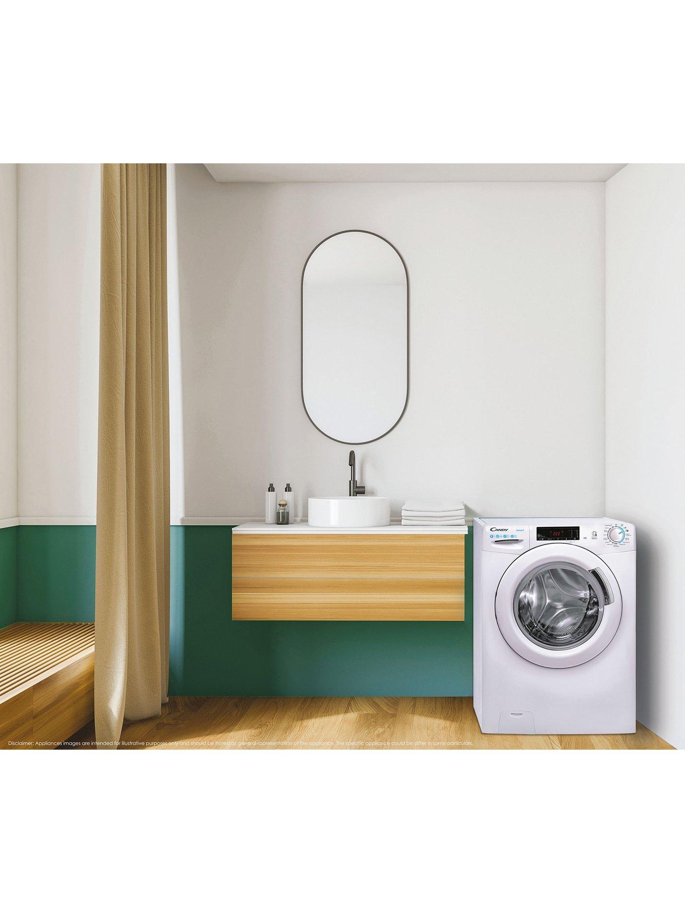  image of candy-cs149tw4-9kg-1400-spin-washing-machine-white