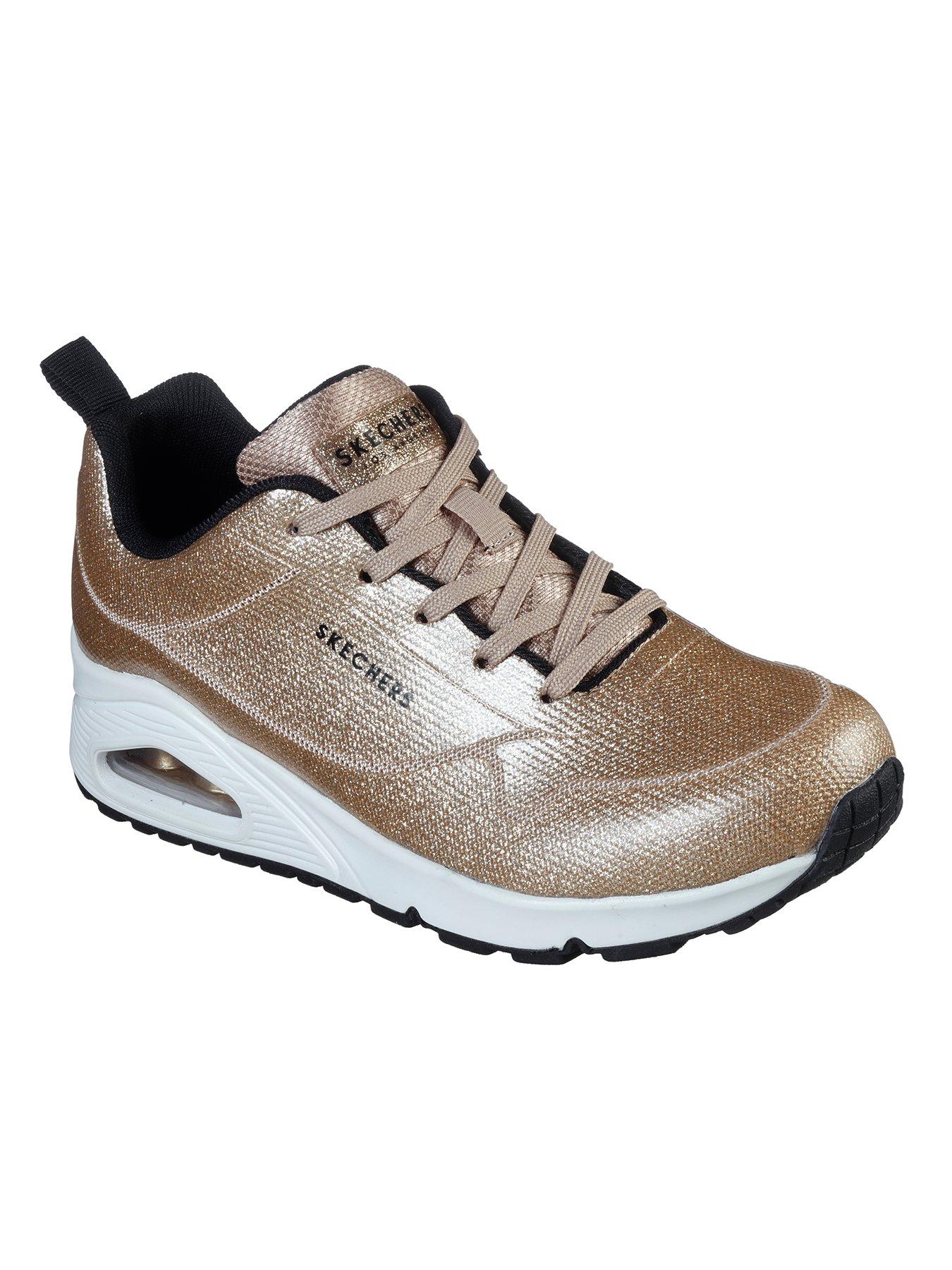 Skechers lace up sale beige