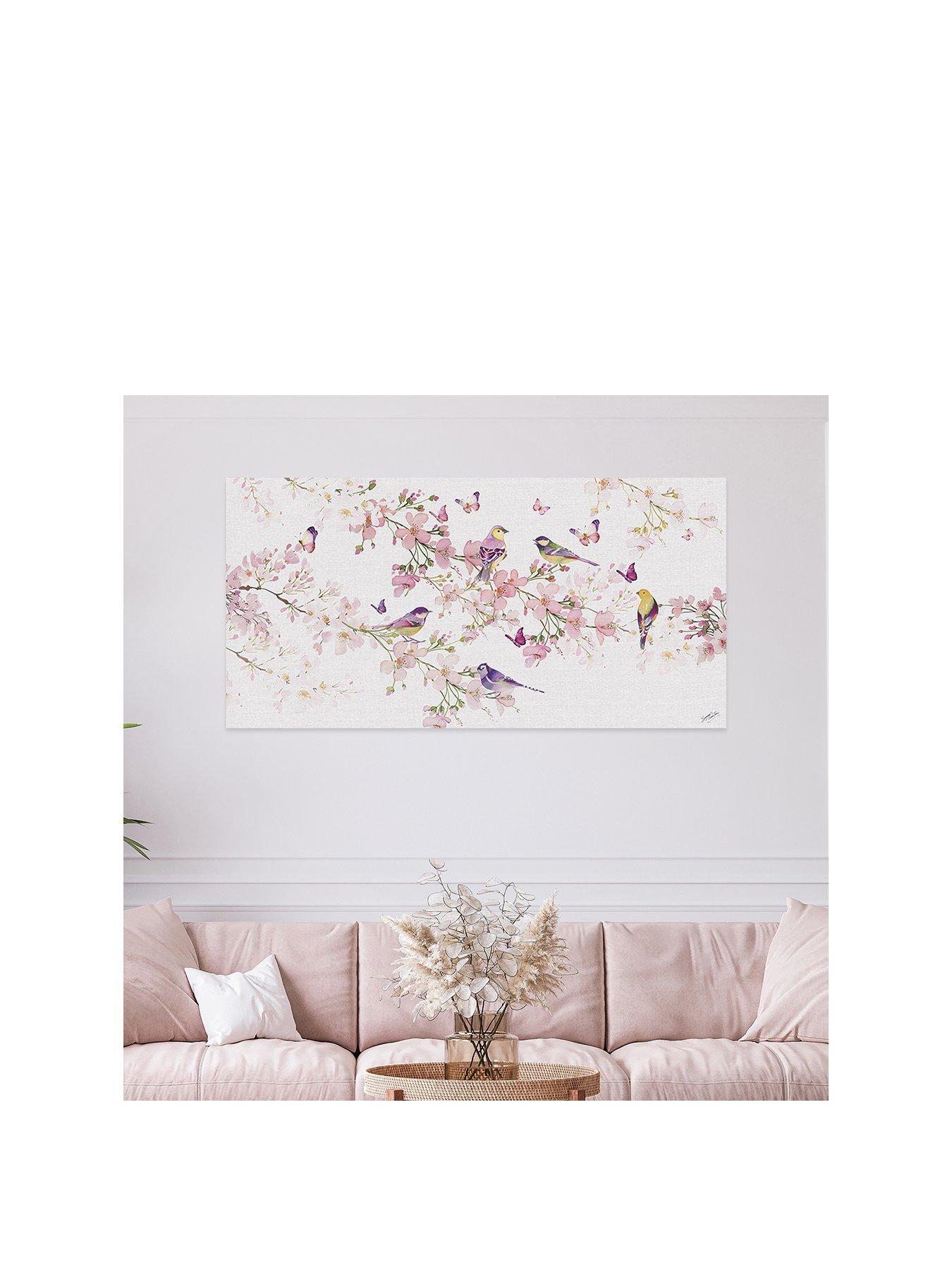 The Art Group Birds and Blossom Art Print by Summer Thornton