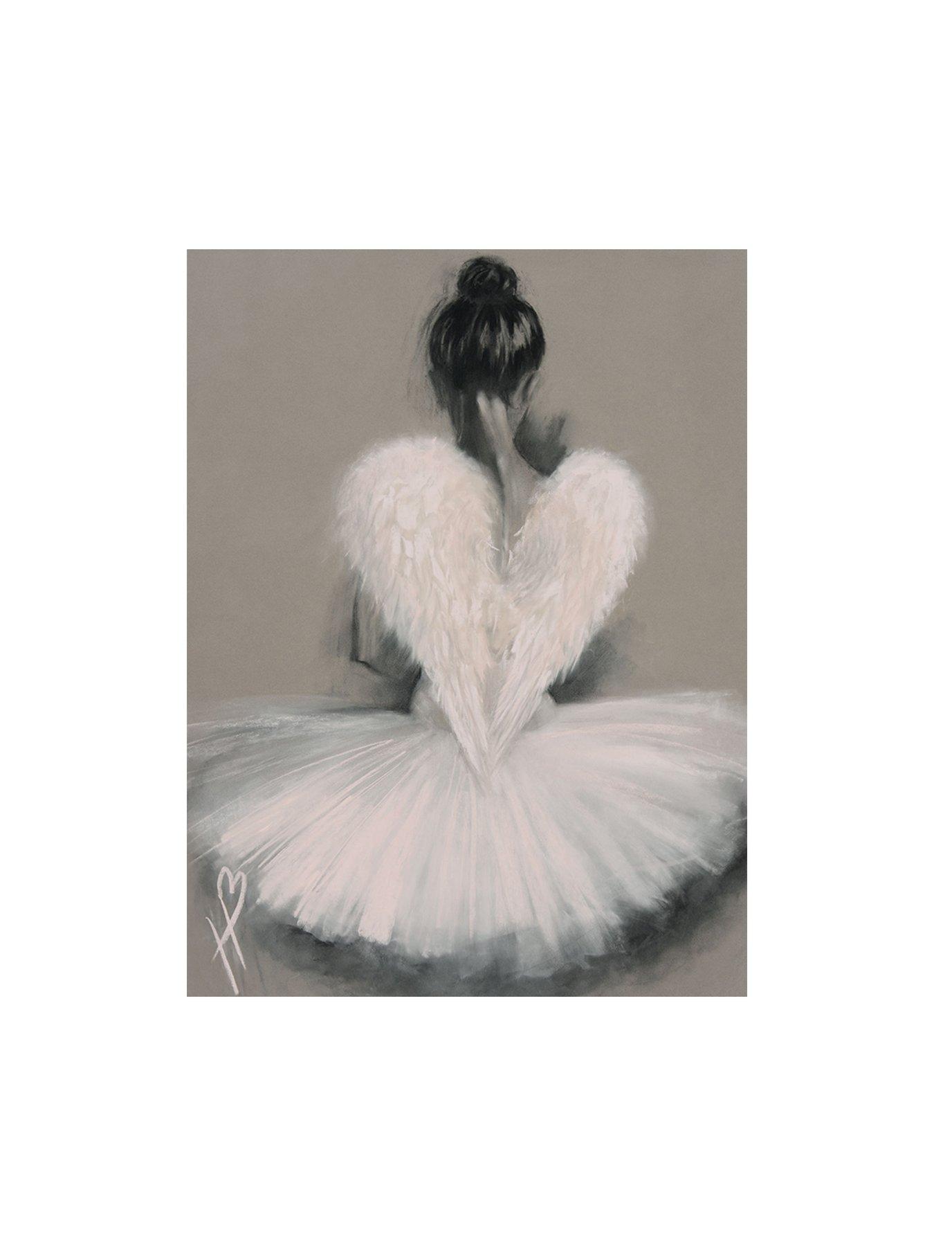  image of the-art-group-angel-wings-canvas