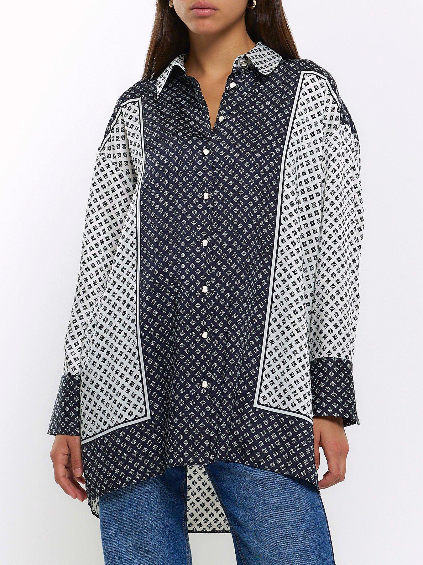 river island oversized shirt