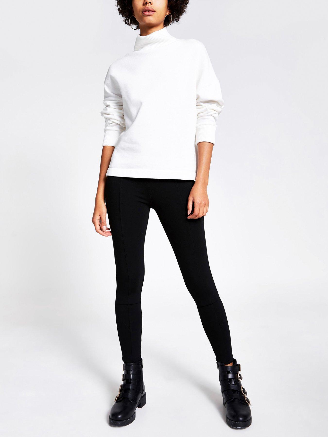 River Island Highwaisted Leggings - Black