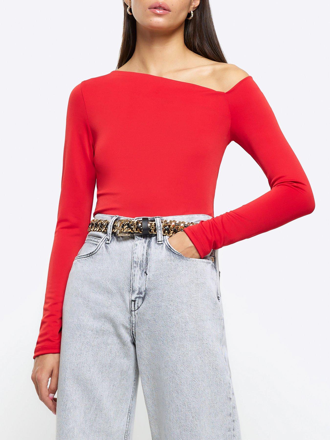 Cold shoulder tops river island best sale