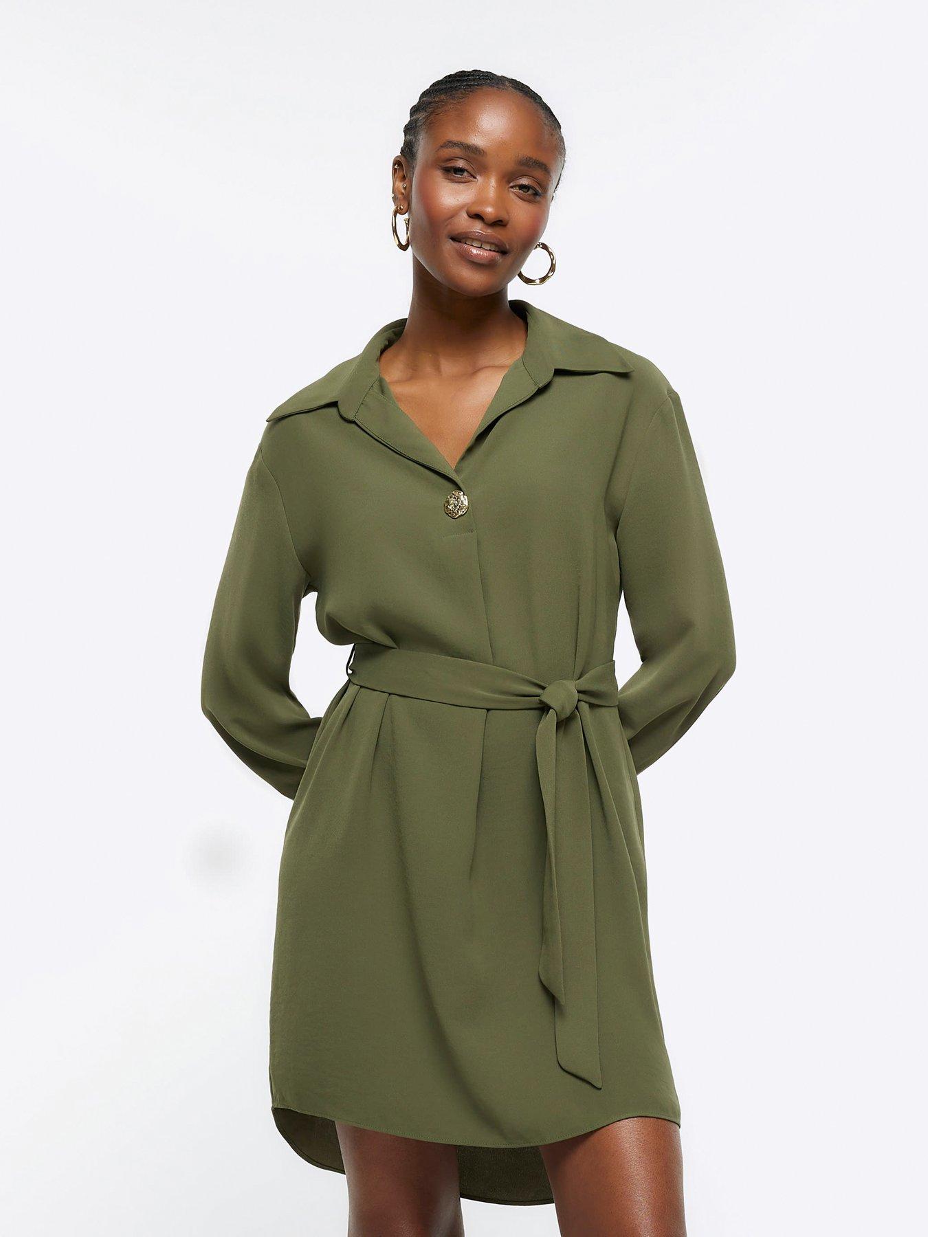 River island utility store shirt dress