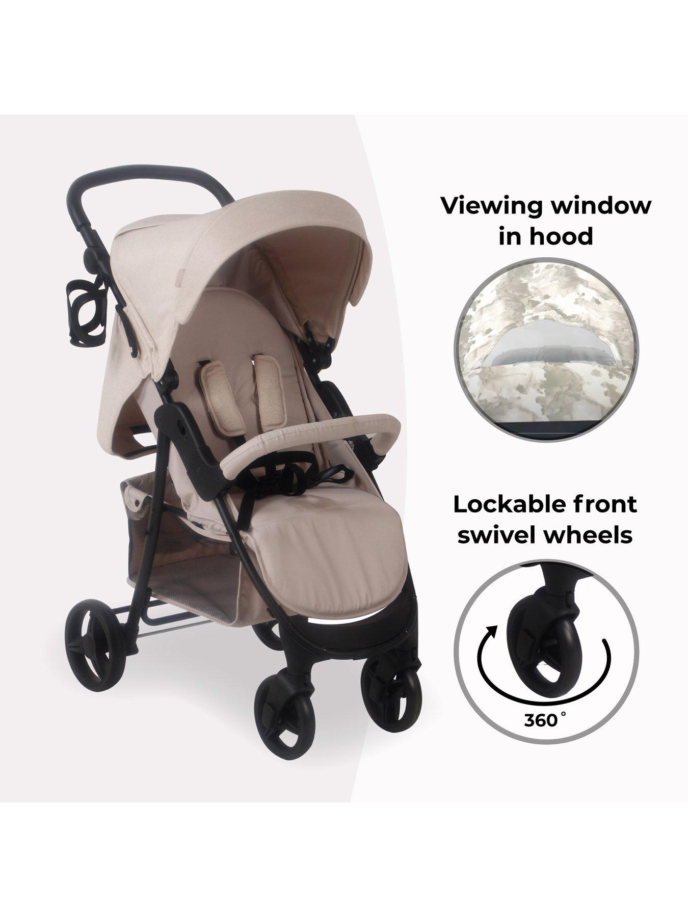Image 5 of 7 of My Babiie MB30 Plus Pushchair - Oatmeal