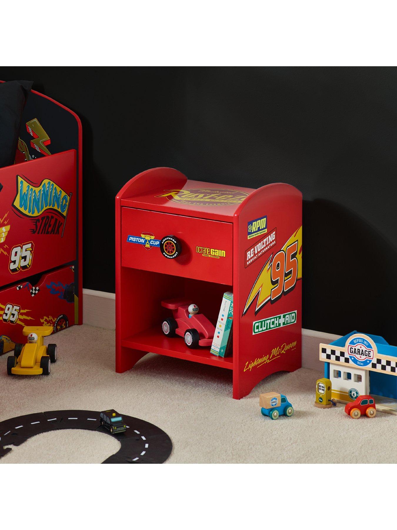 Disney Cars Lightning McQueen Bedside Table