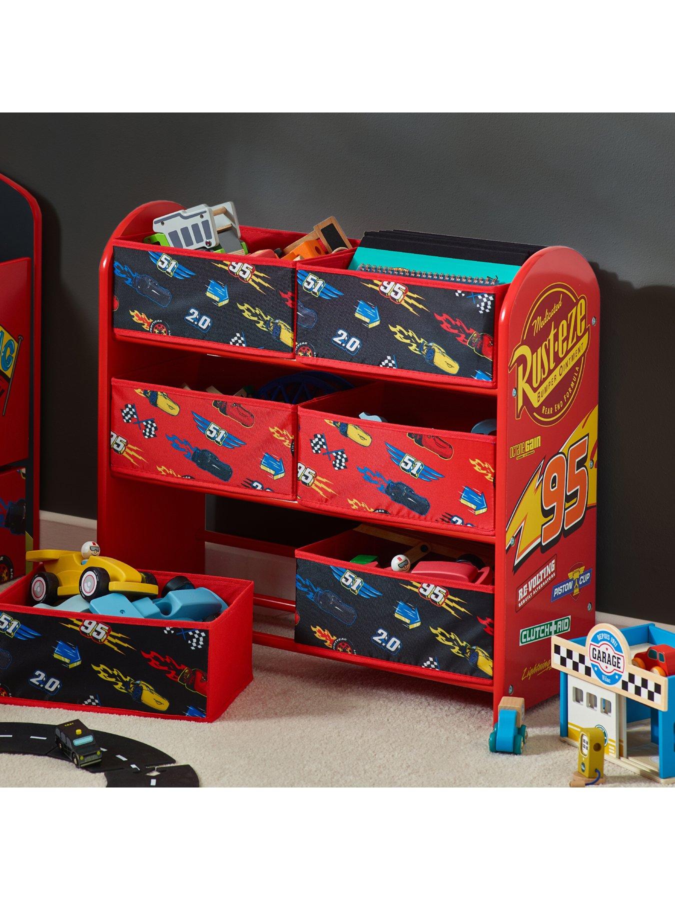 Storage Bins Lightning Mcqueen Toy Organizer Storage Bins Disney