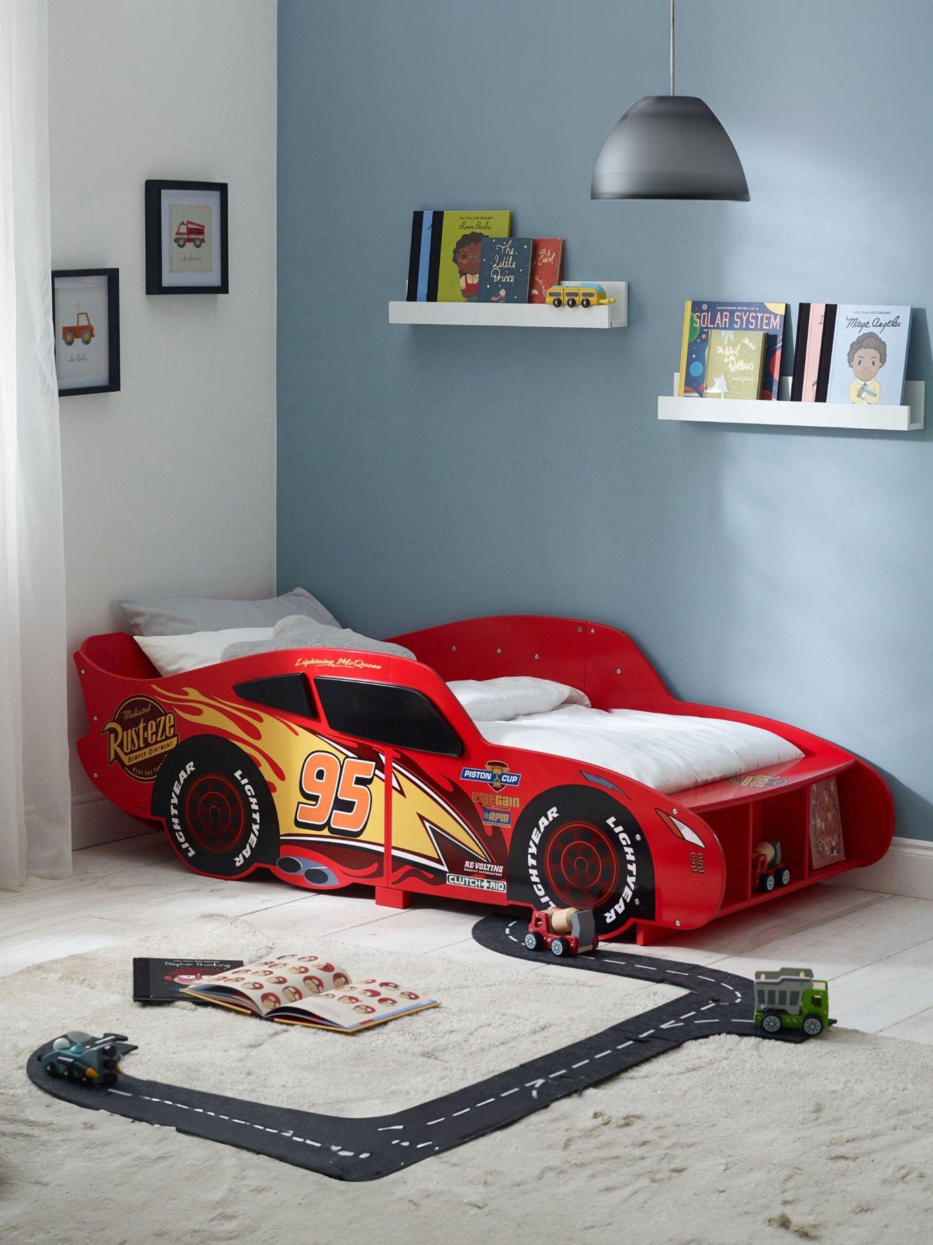 undefined Lightning McQueen Toddler Car Bed