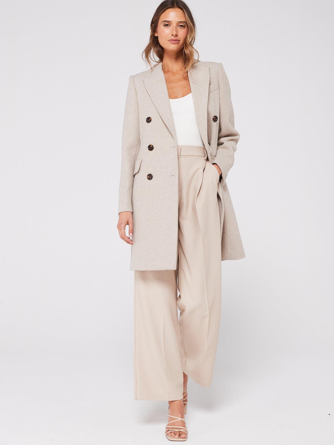 Beige on sale smart coat