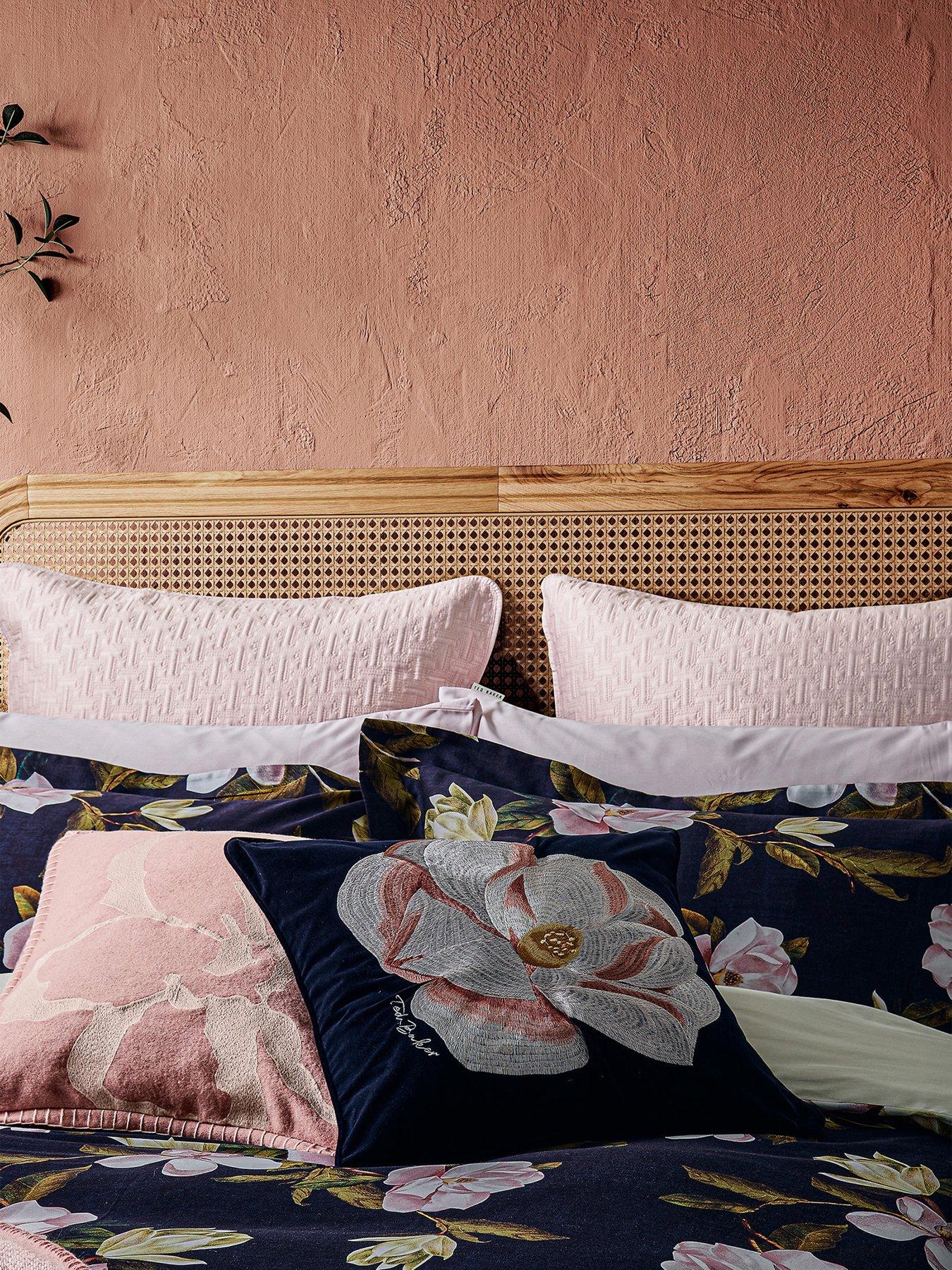  image of ted-baker-opal-floral-100-cotton-sateennbspduvet-cover-set