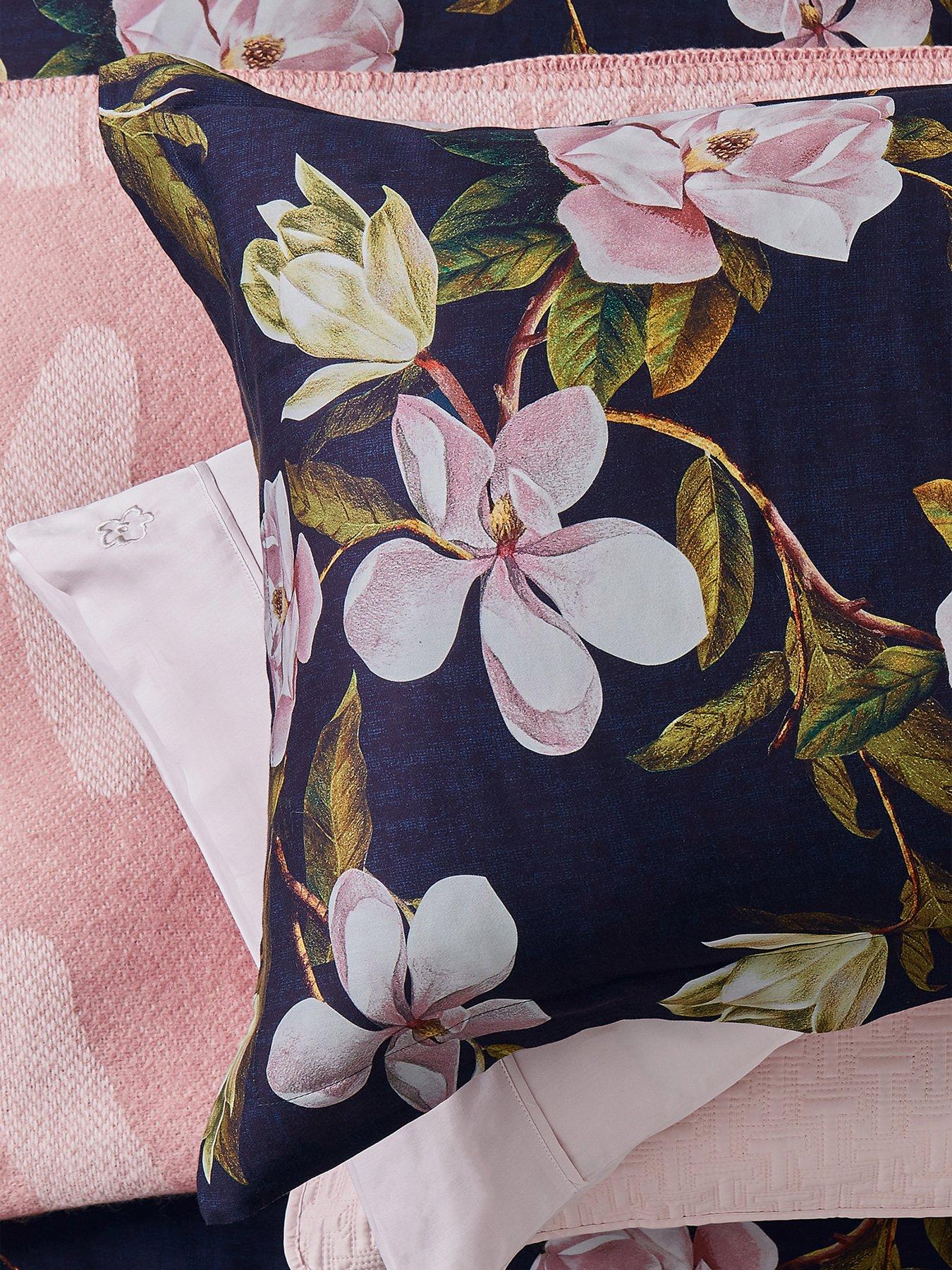  image of ted-baker-opal-floral-100-cotton-sateennbspduvet-cover-set