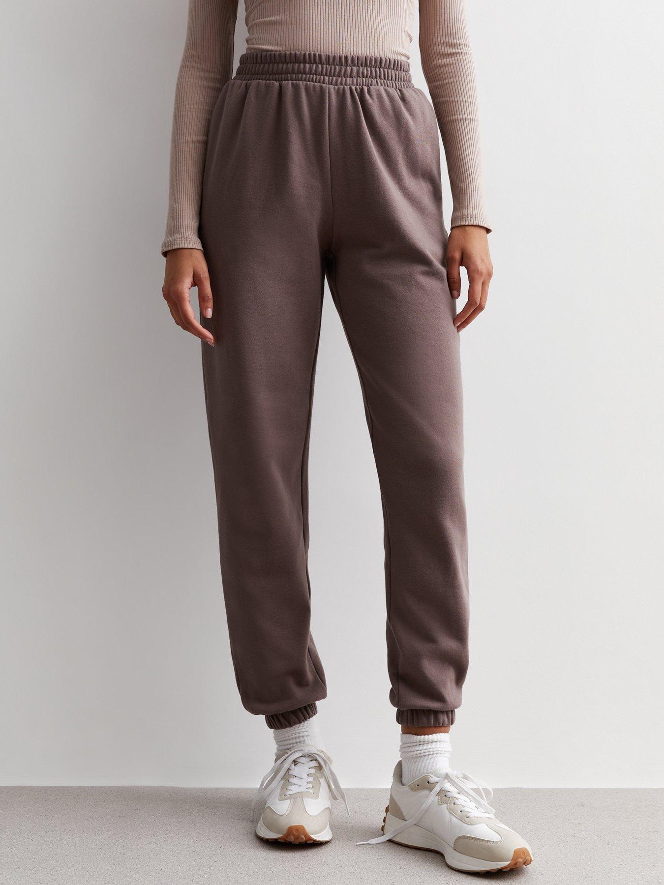 New Look Maternity loungewear waffle set in camel