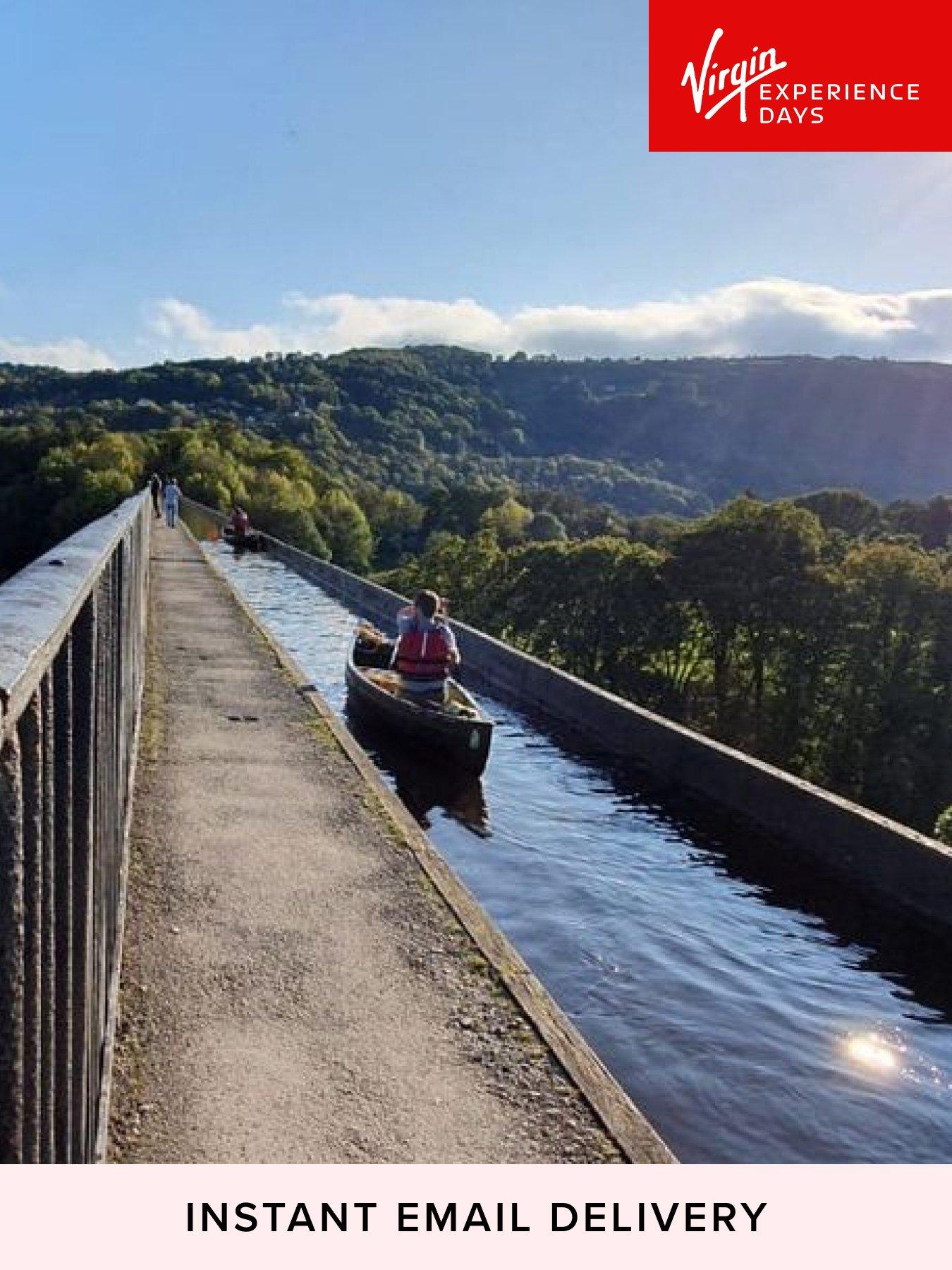 Virgin Experience Days Canoe Along the Highest Aqueduct in the World for Two, Wales