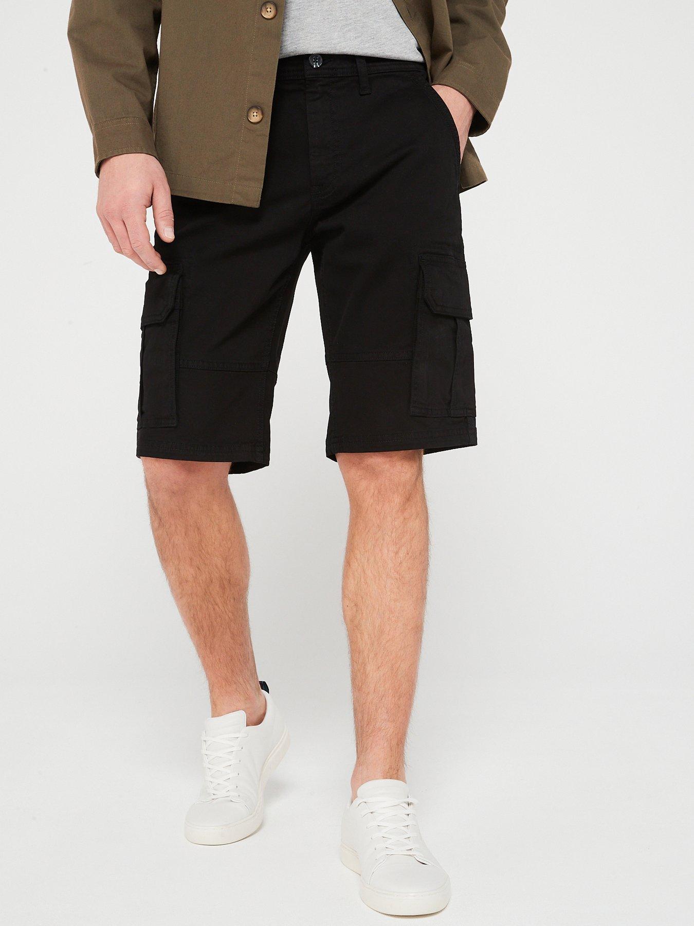 Very Man Cargo Shorts - Black