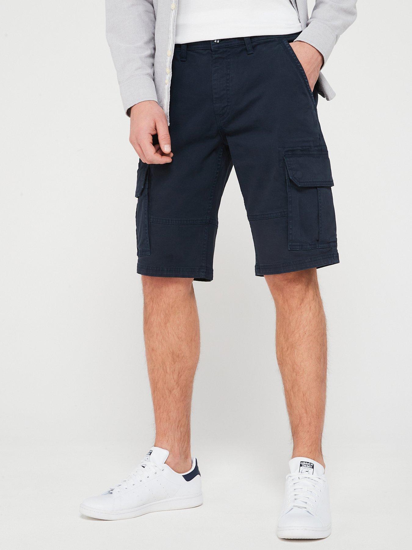 Very Man Cargo Short - Navy | littlewoods.com