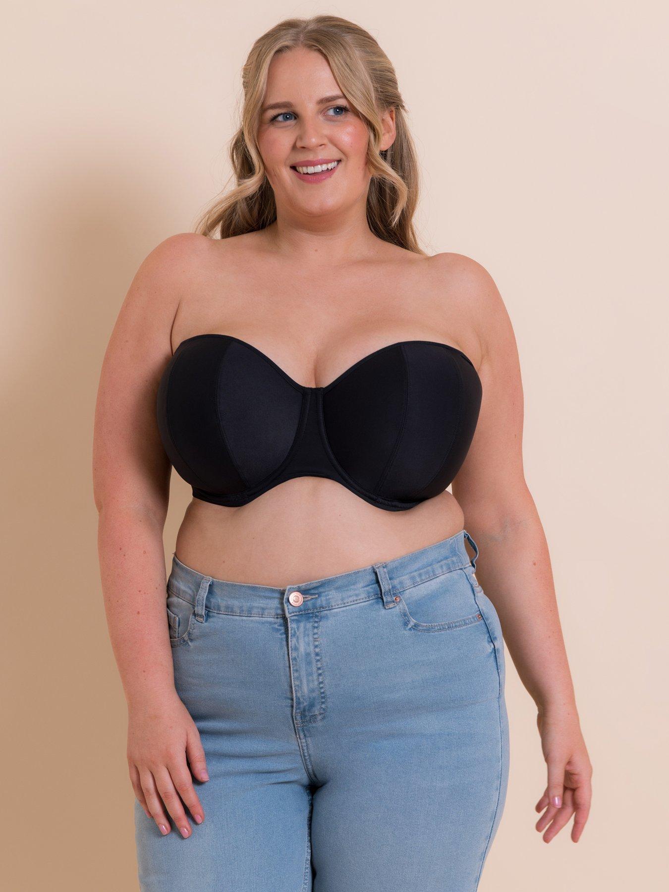 undefined Luxe Multiway Strapless Moulded Bra - Jet Black