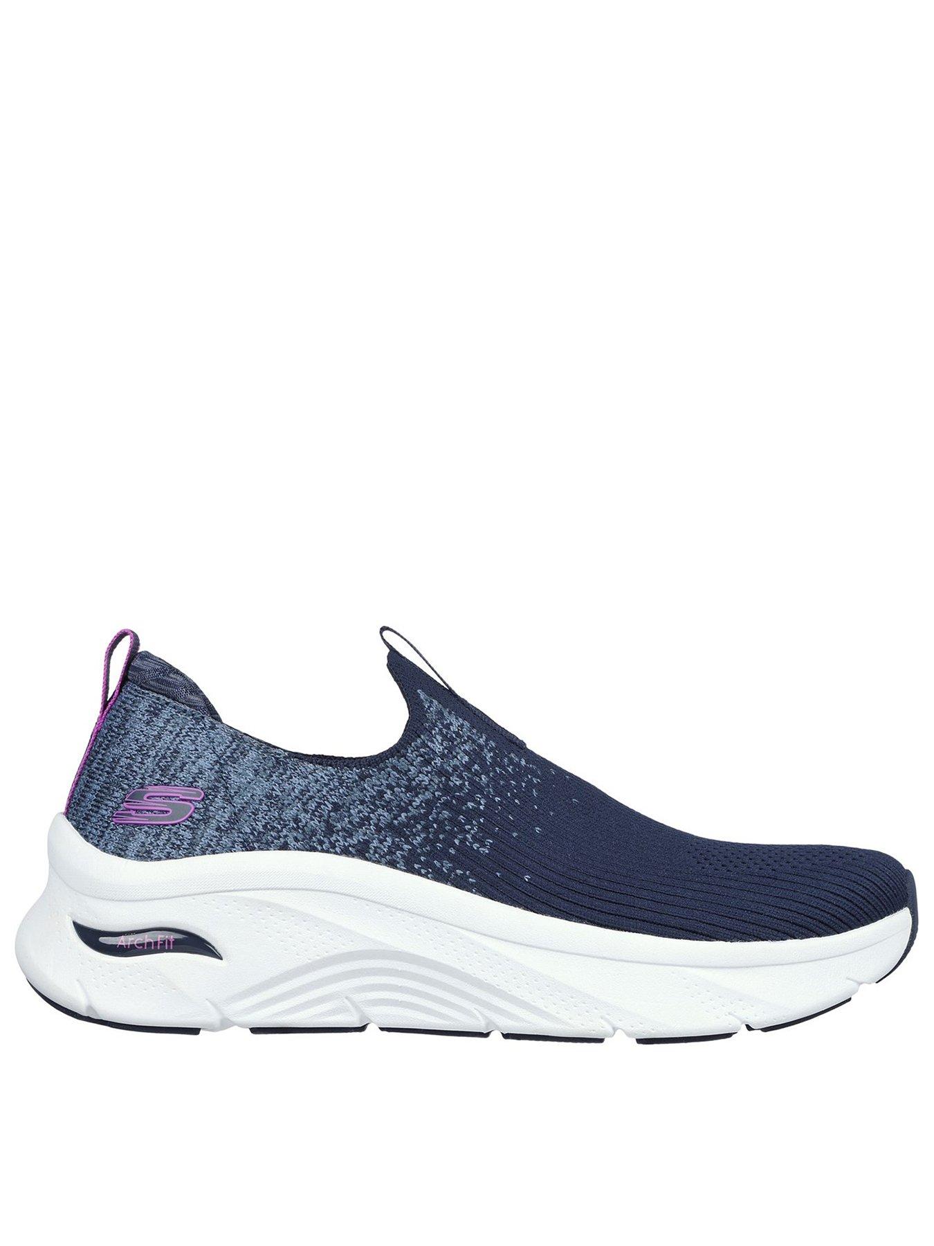 Skechers relaxed clearance fit navy