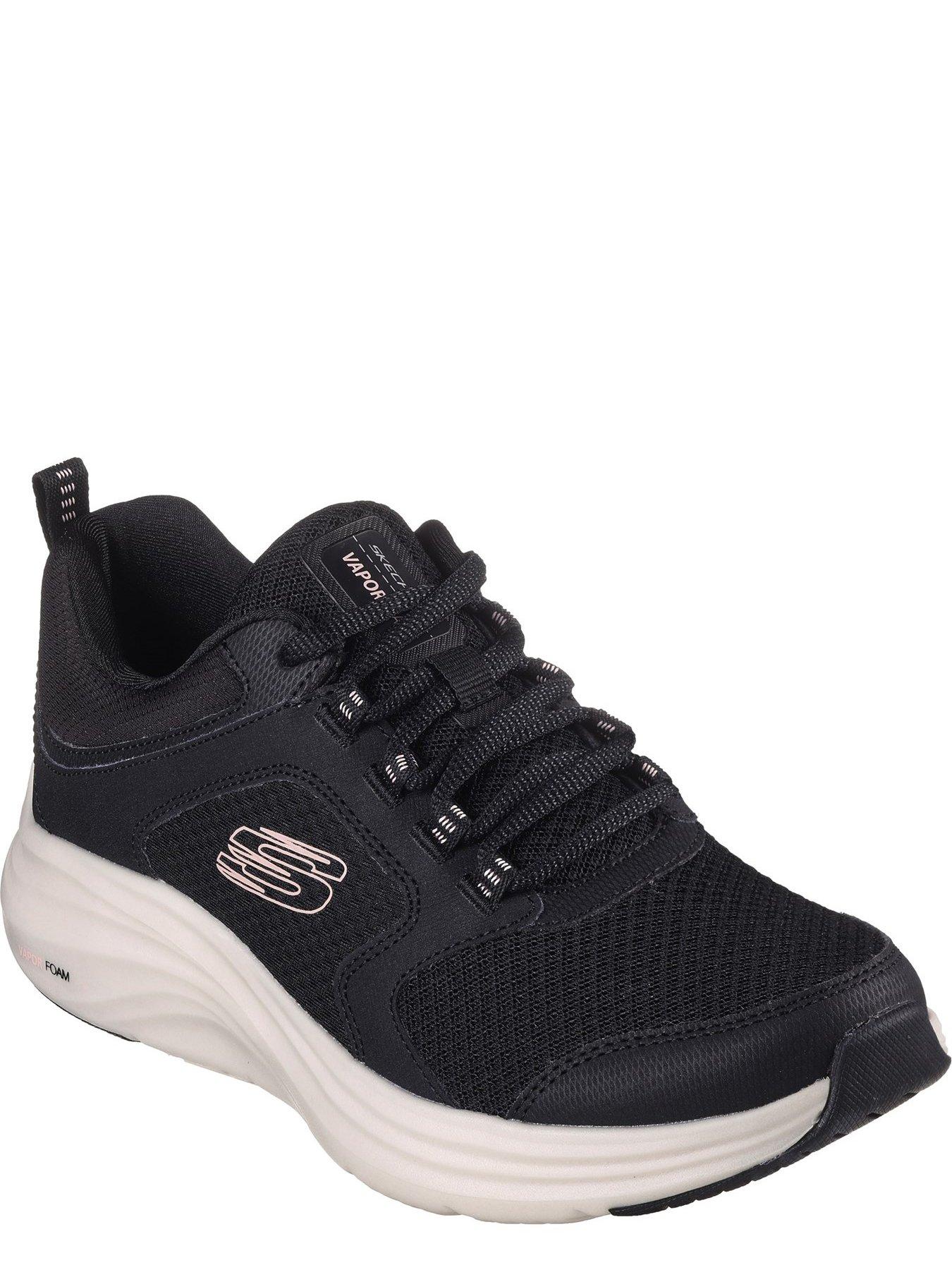 Image 2 of 2 of Skechers Vapor Foam Mesh Lace-up Trainers - Black