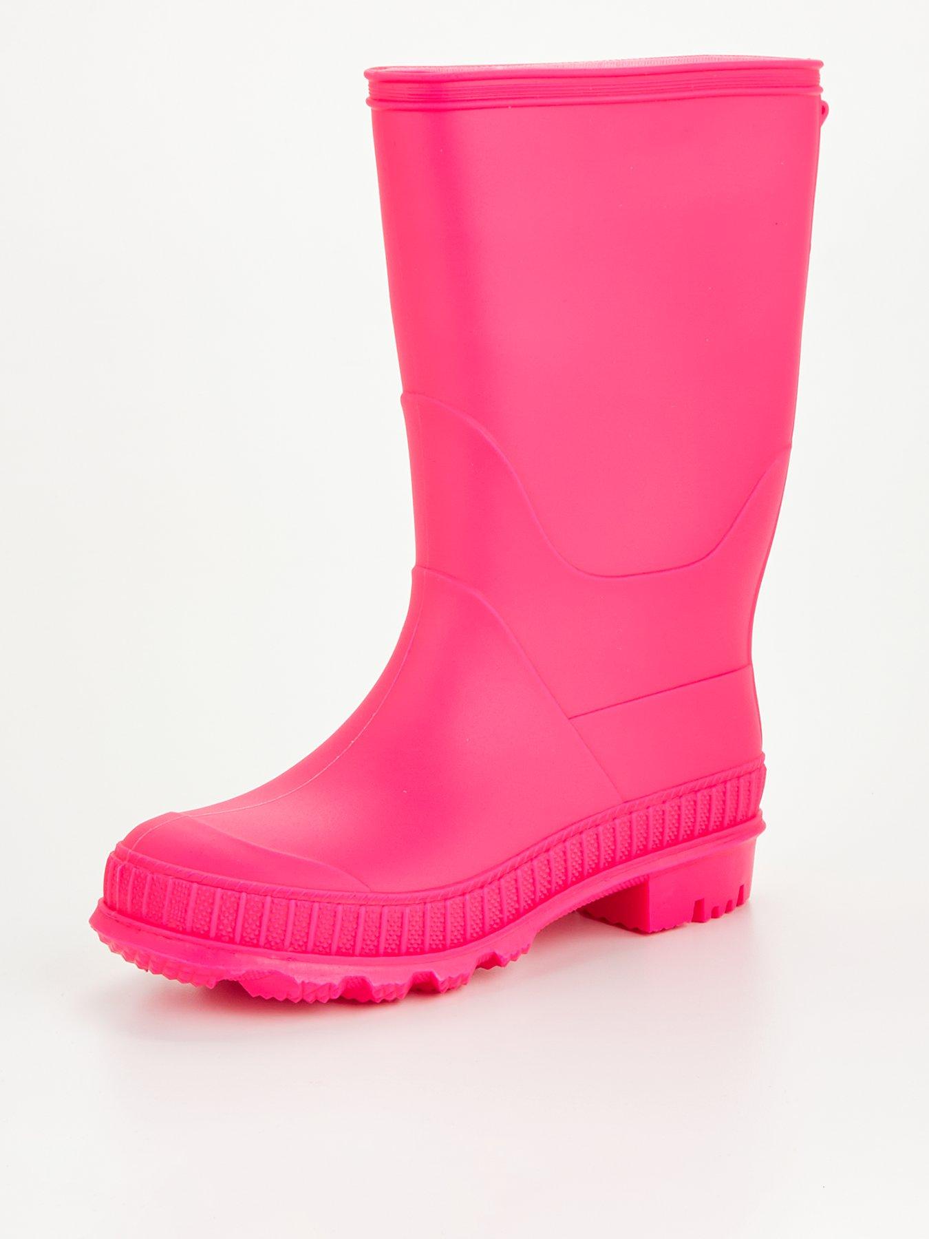 Image 1 of 6 of The Very Collection Girls Wellies - Pink