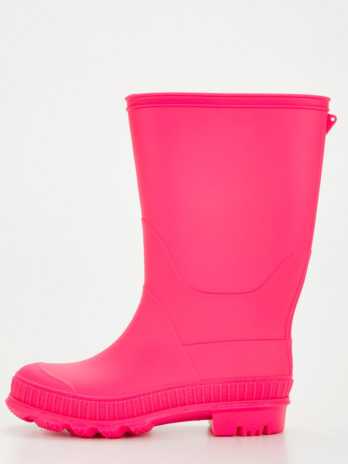 Image 2 of 6 of The Very Collection Girls Wellies - Pink