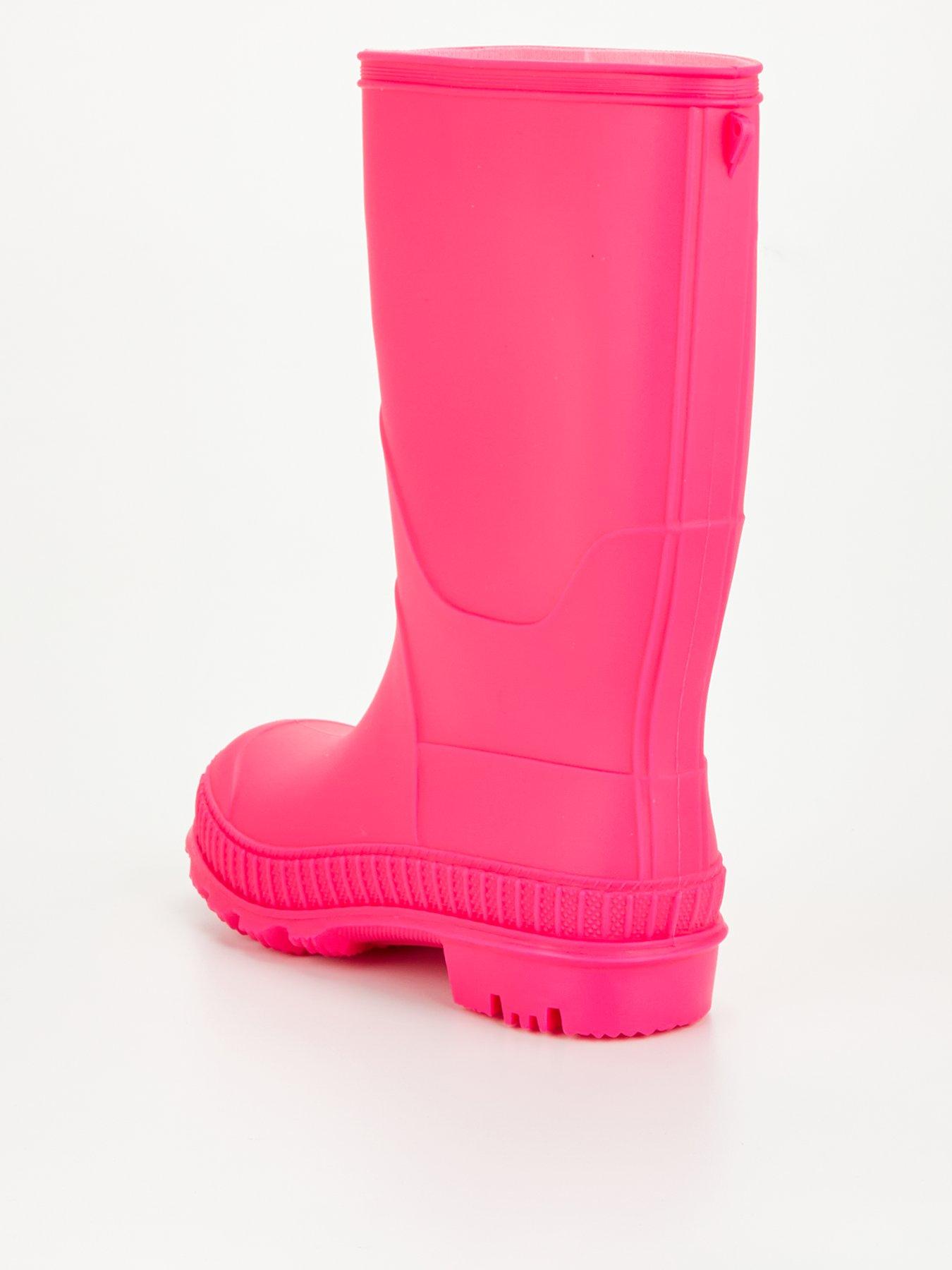 Image 3 of 6 of The Very Collection Girls Wellies - Pink