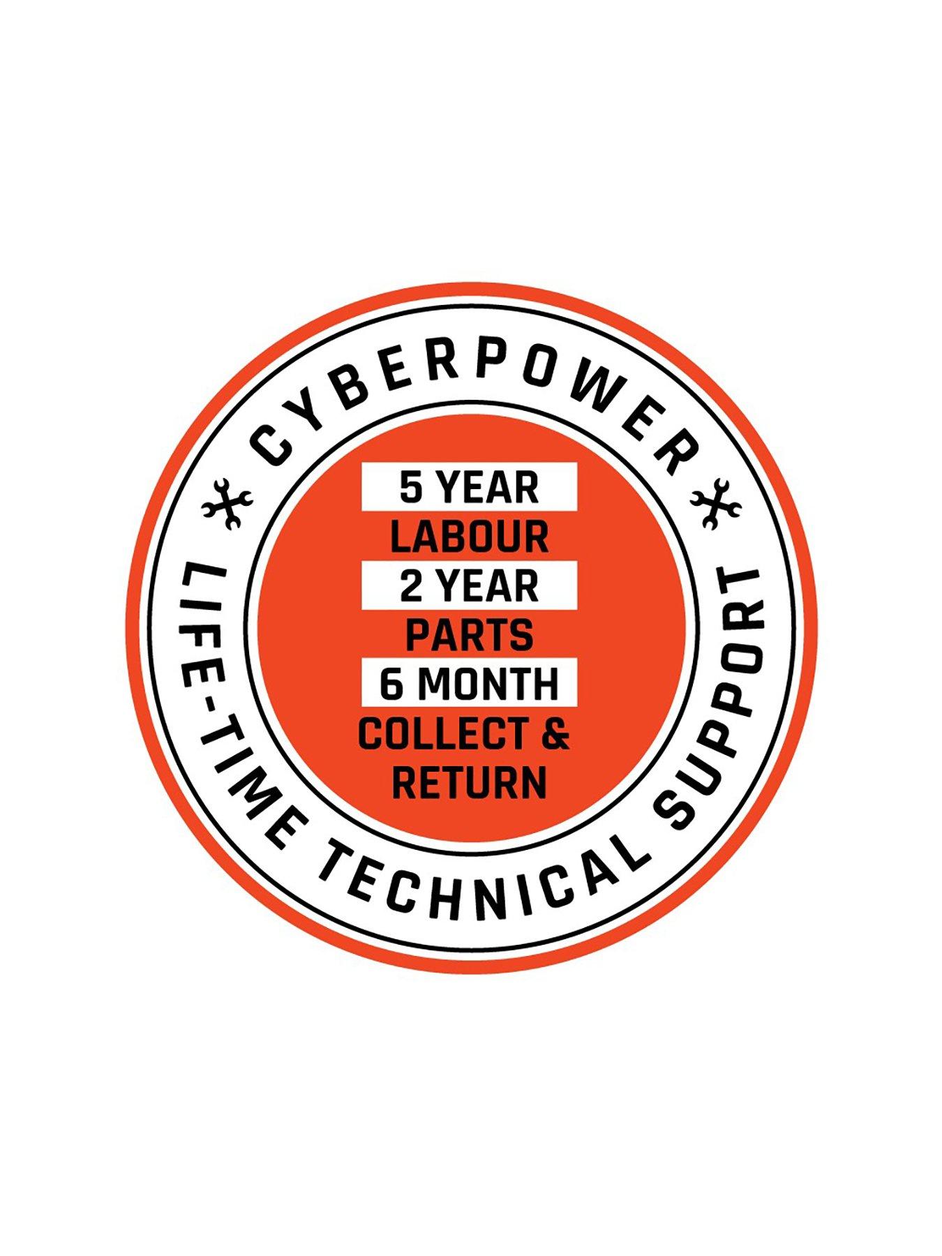  image of cyberpower-pc-eurus-gaming-pc-amd-ryzen-5-5500-rtx-4060-16gb-ram-1tb-m2-nvme-ssd