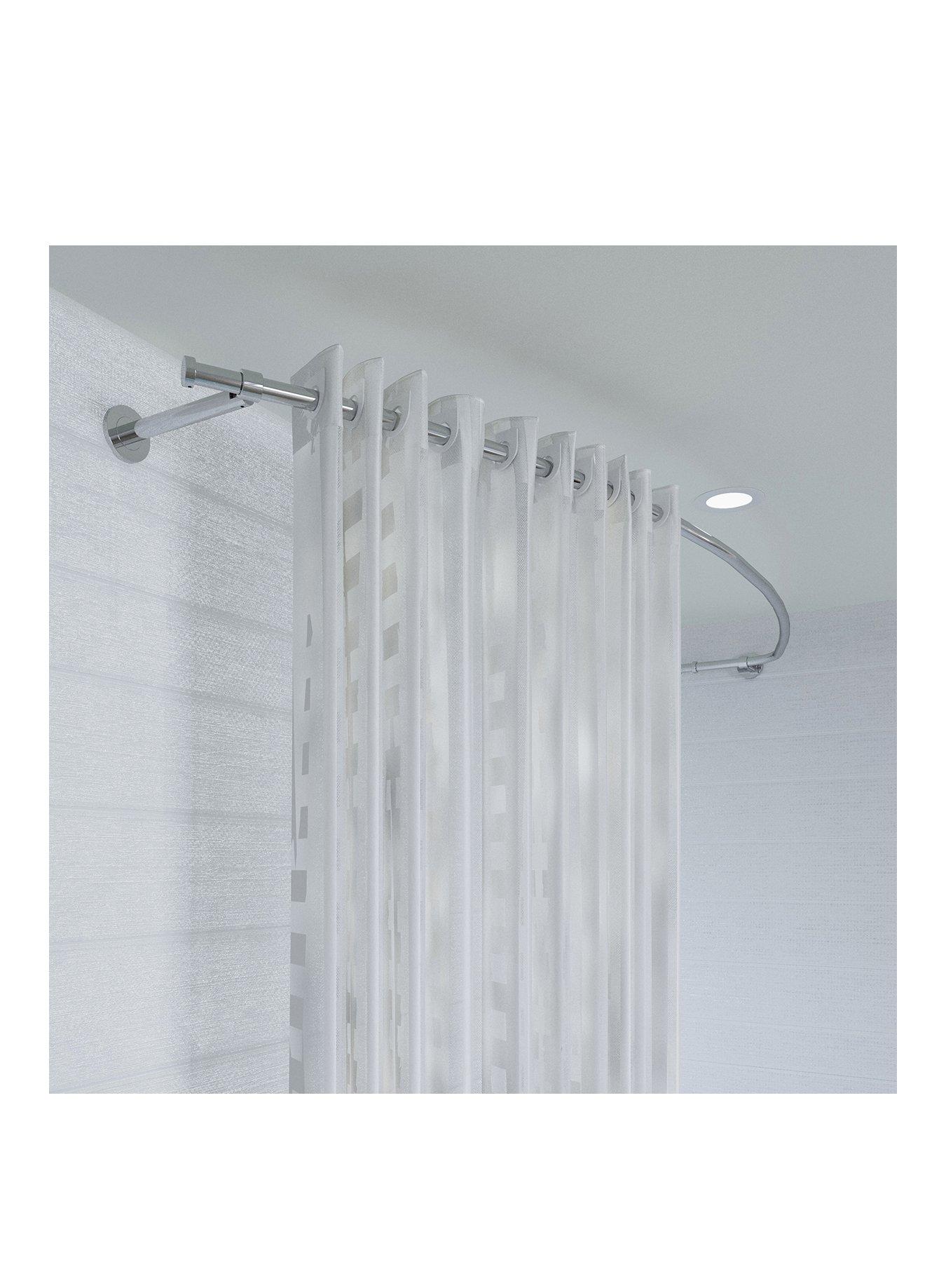 Croydex Luxury Curved Rod