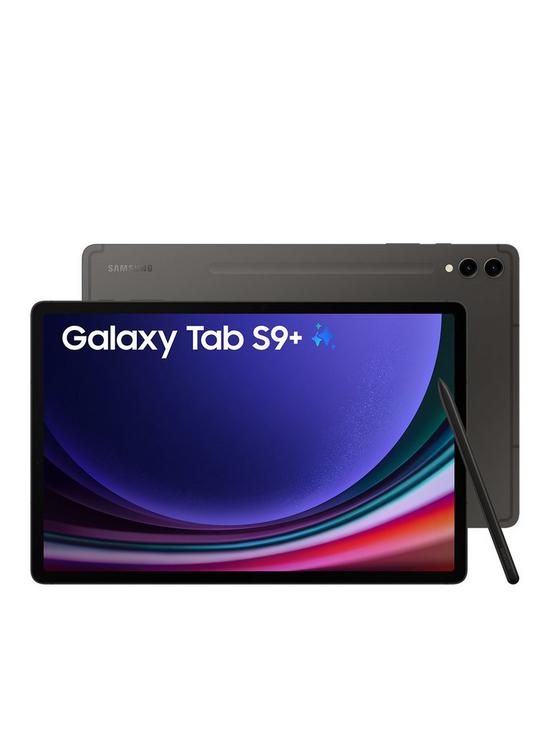 front image of samsung-galaxy-tab-s9-124-wifi-512gb-graphite