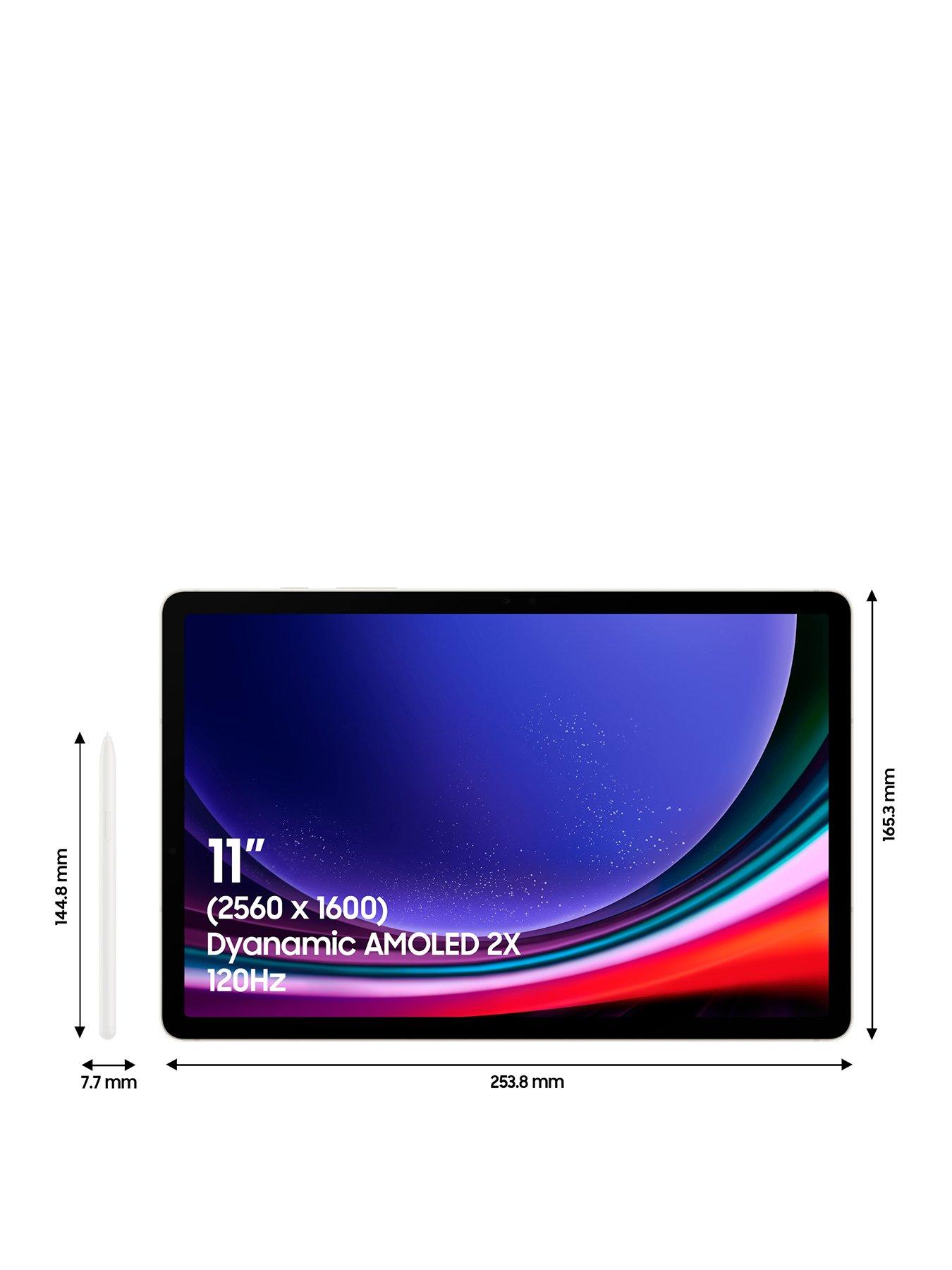 Image 2 of 8 of Samsung Galaxy Tab S9 WiFi 11-inch Tablet with Galaxy AI - 256GB, Beige