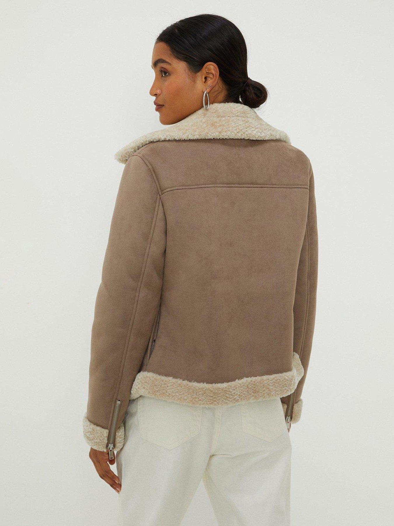 Dorothy perkins aviator jacket sales