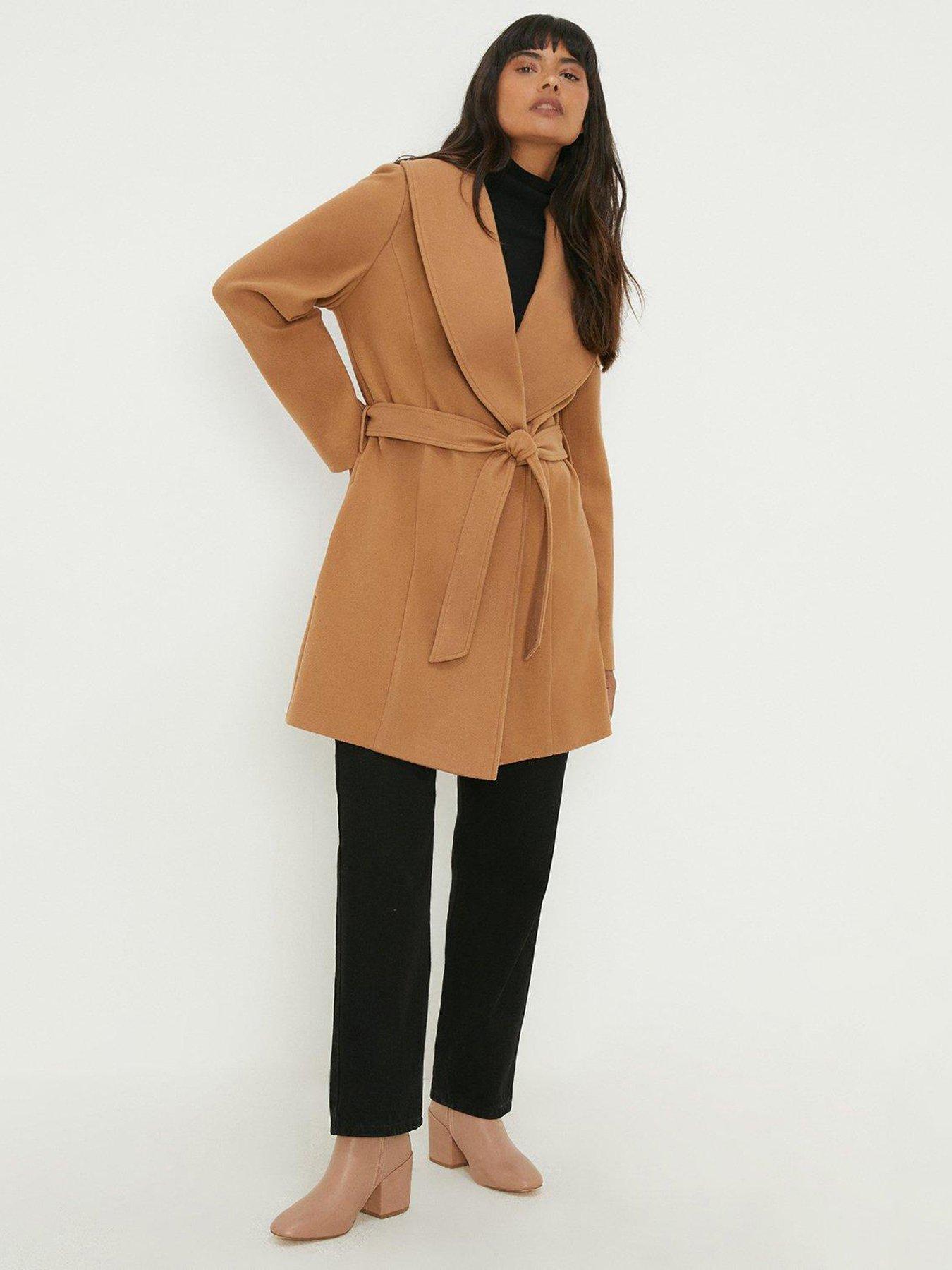 Dorothy perkins 2024 beige coat