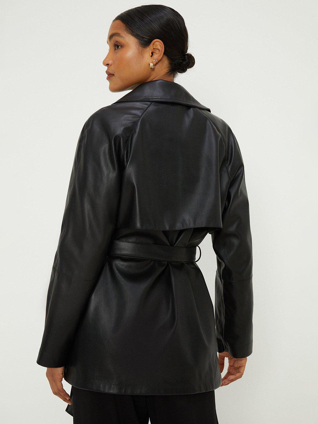 Dorothy perkins leather jacket shop