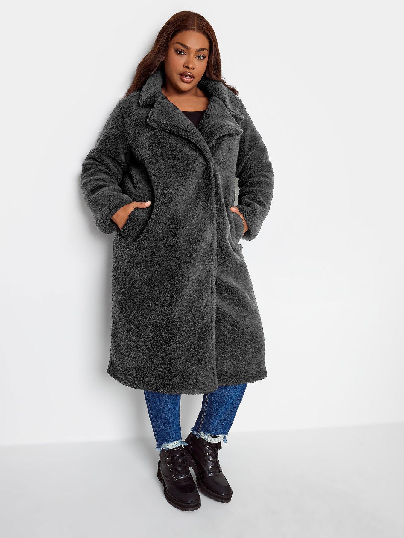 Black borg coat clearance womens