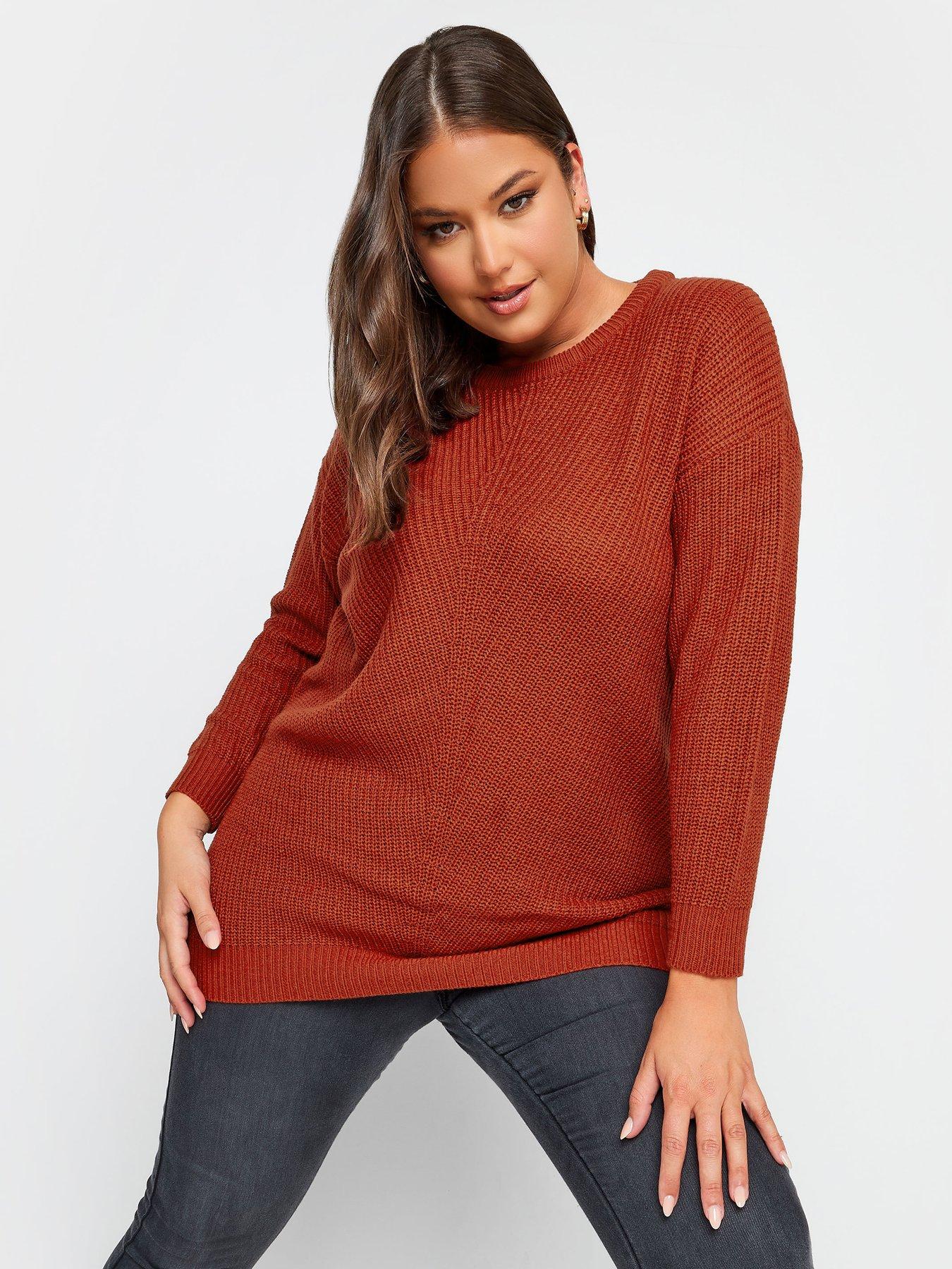 Yours Essential Jumper Orange