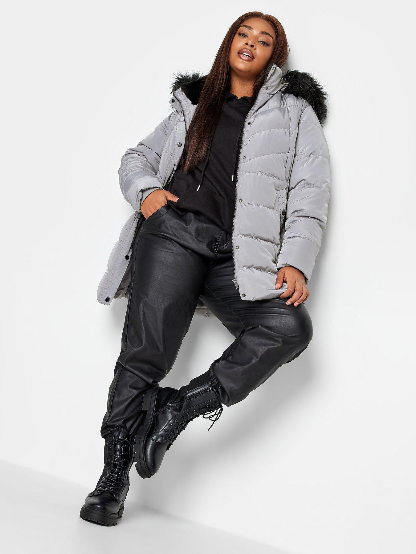  image of yours-padded-short-jacket-grey